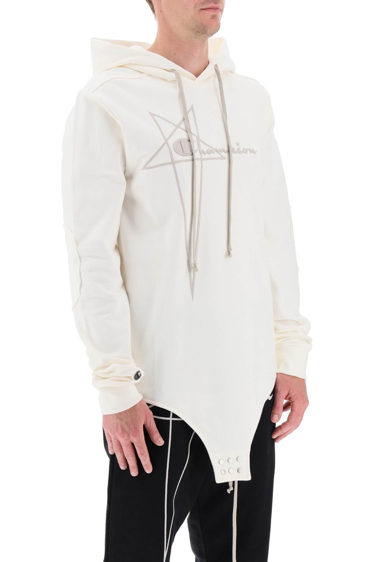 Rick owens hooded body x champion