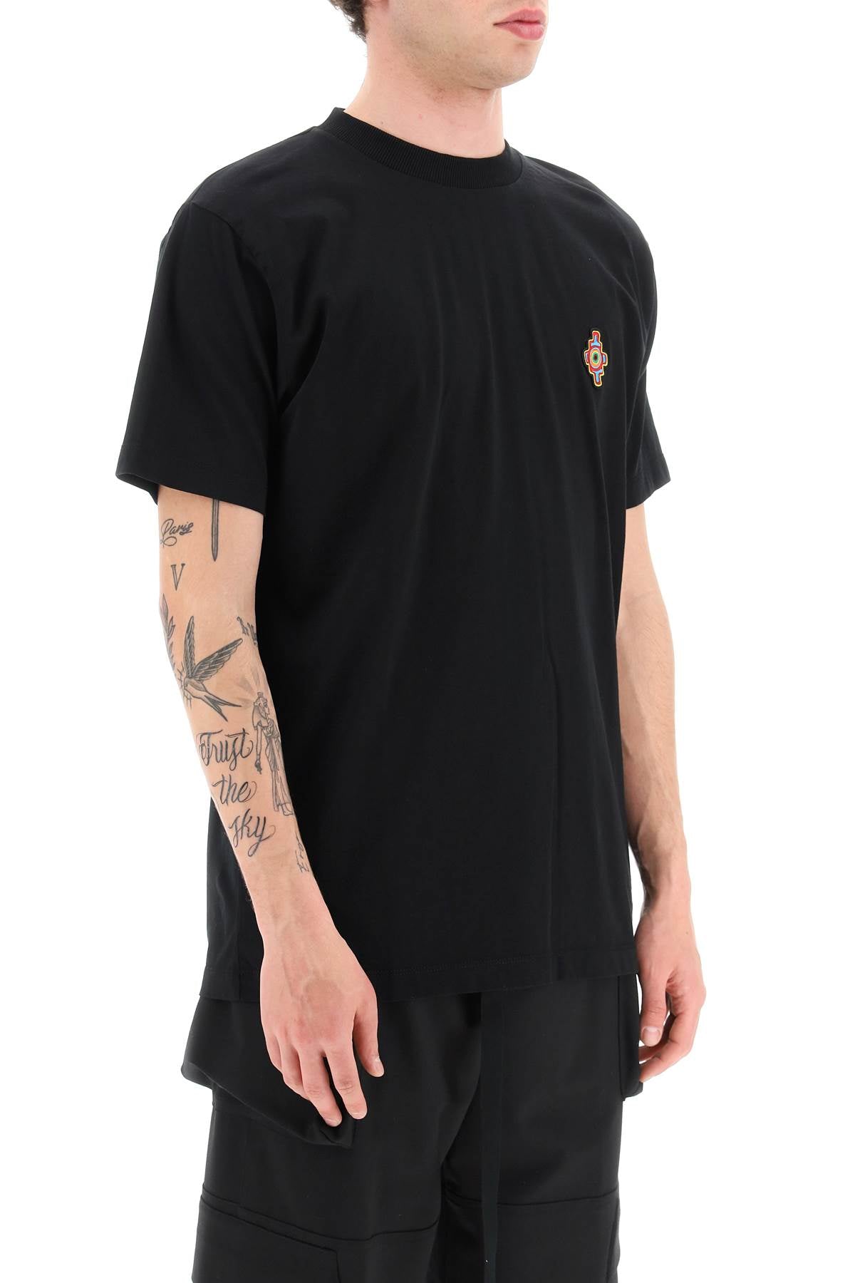 Marcelo burlon sunset cross organic cotton t-shirt