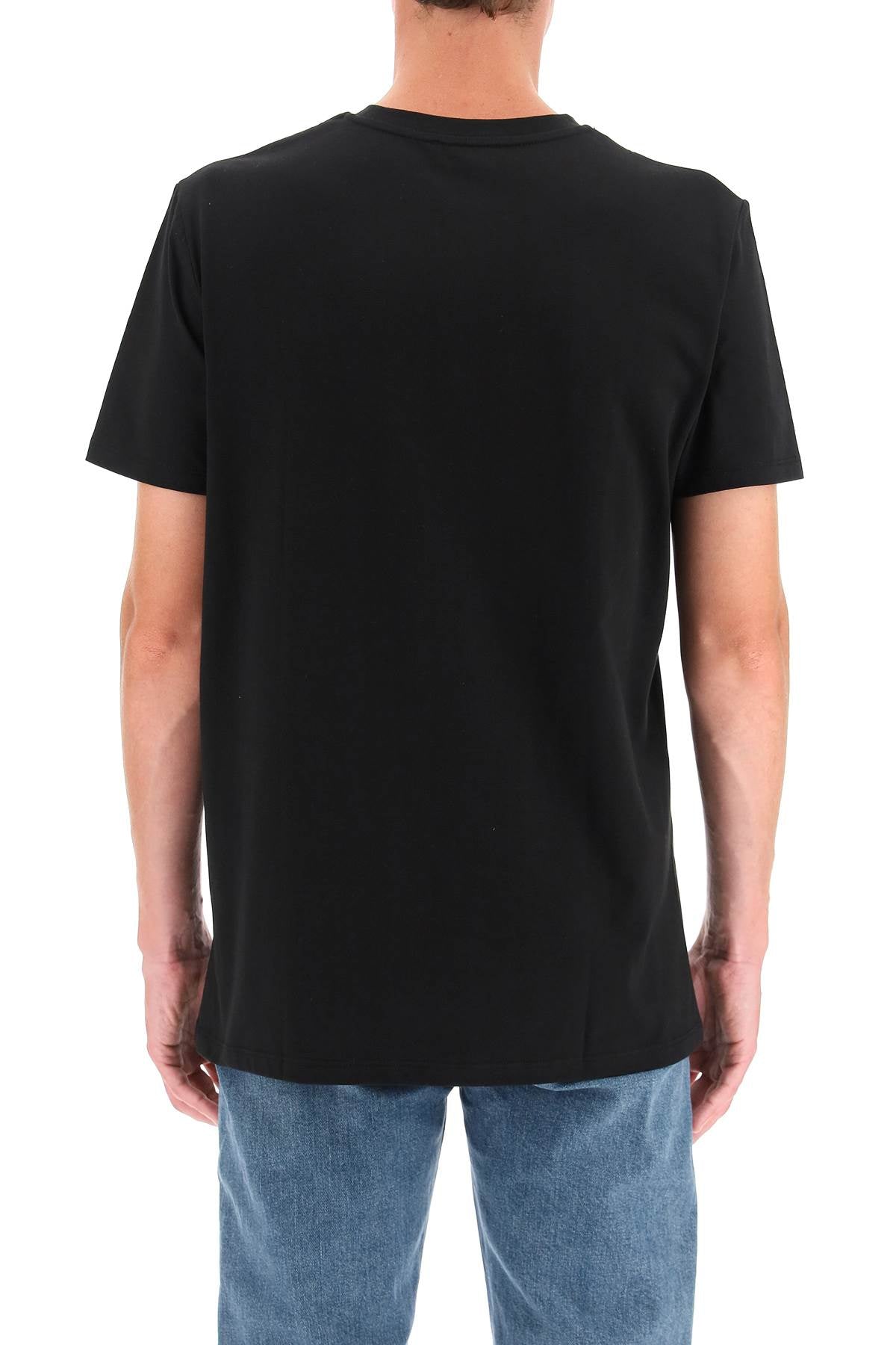 A.p.c. flocked vpc logo t-shirt