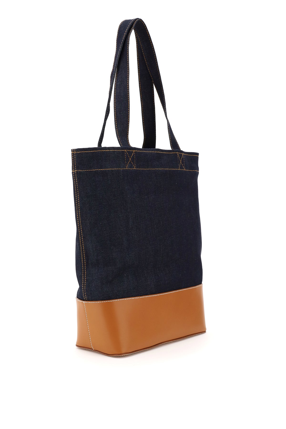 A.p.c. axel denim tote bag