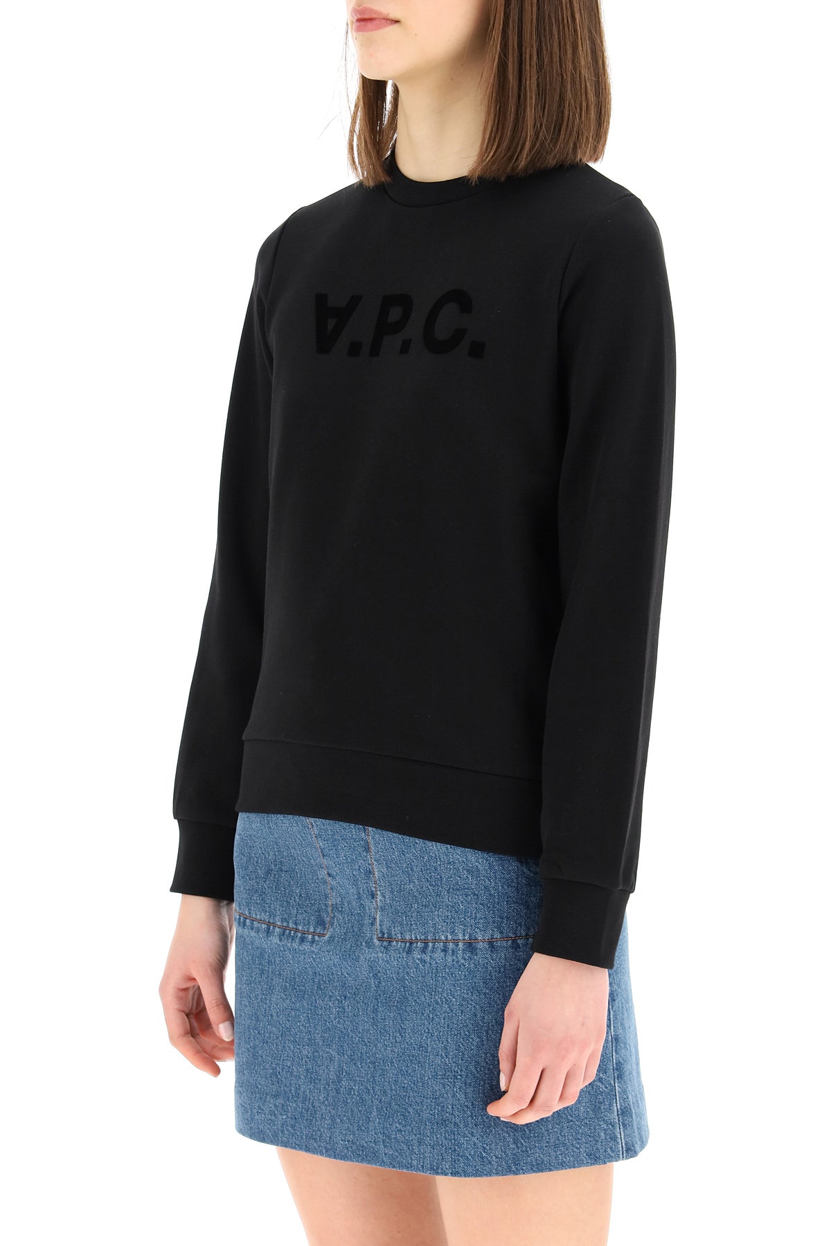 A.p.c. sweatshirt logo