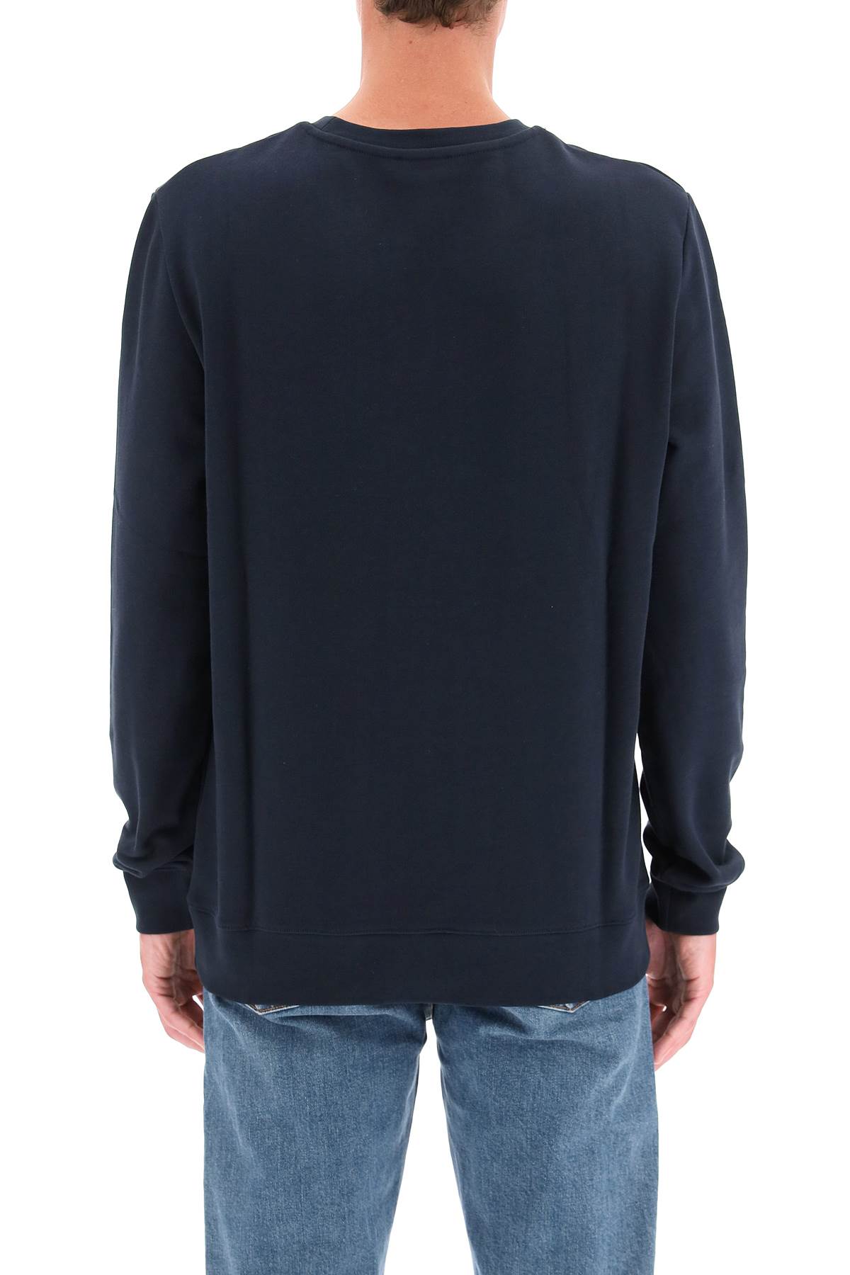 A.p.c. v.p.c. flock logo sweatshirt