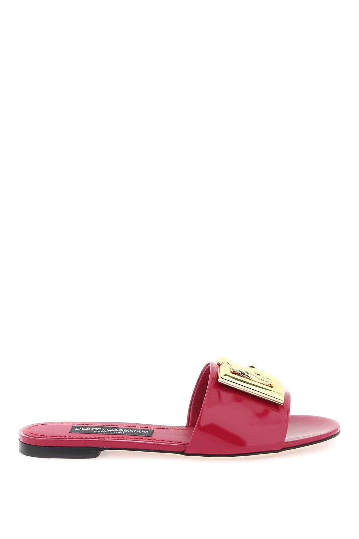 Dolce & gabbana patent leather slides - ALPHA PANTHEON Opulencia Elegante | Unveiling the Premier Destination for Designer Fashion & Luxury Apparel