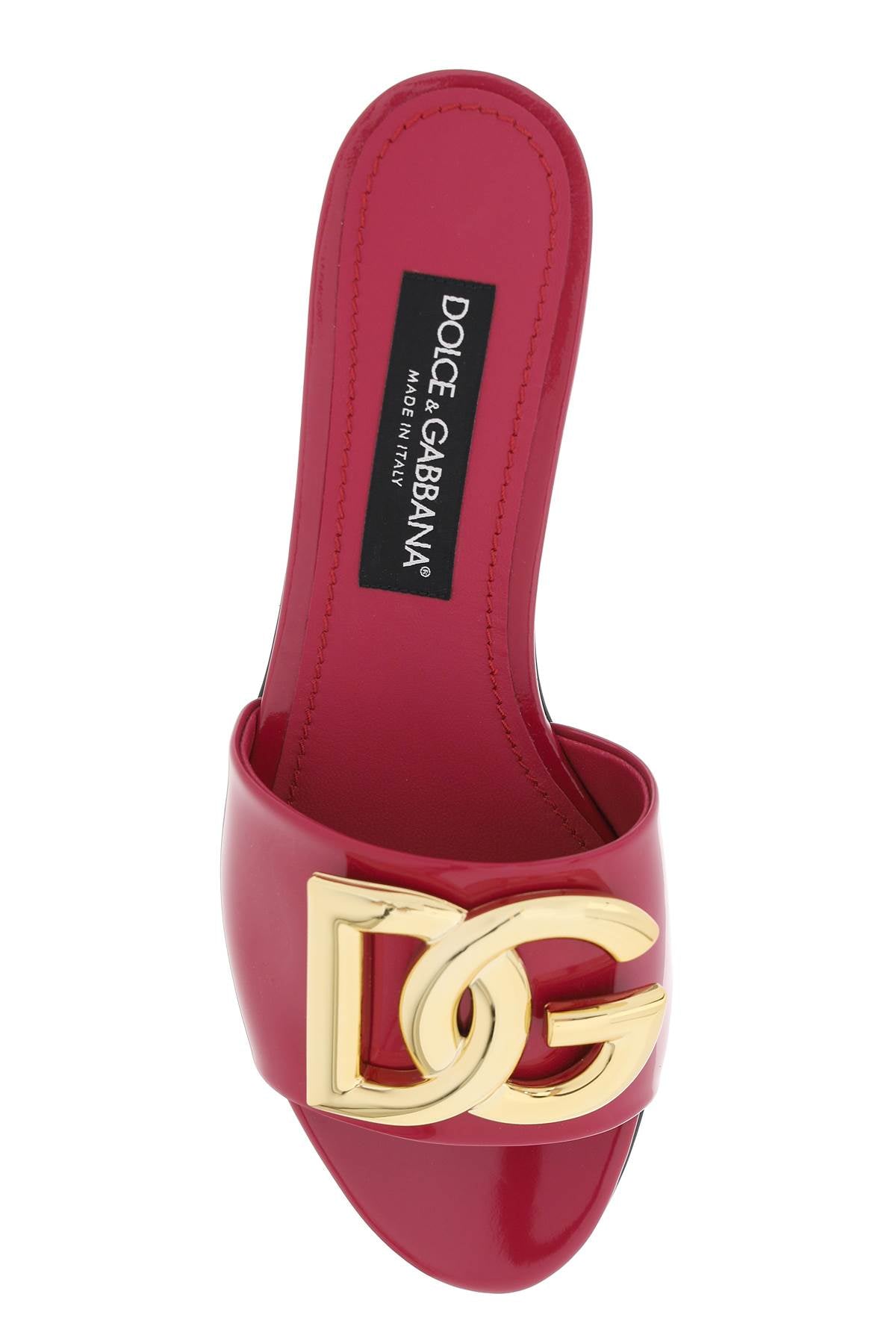 Dolce & gabbana patent leather slides - ALPHA PANTHEON Opulencia Elegante | Unveiling the Premier Destination for Designer Fashion & Luxury Apparel