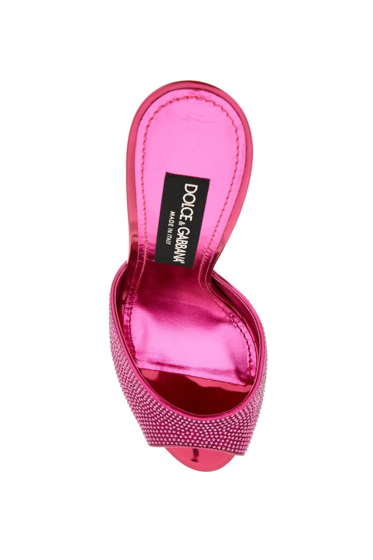 Dolce & gabbana satin mules with rhinestones - ALPHA PANTHEON Opulencia Elegante | Unveiling the Premier Destination for Designer Fashion & Luxury Apparel