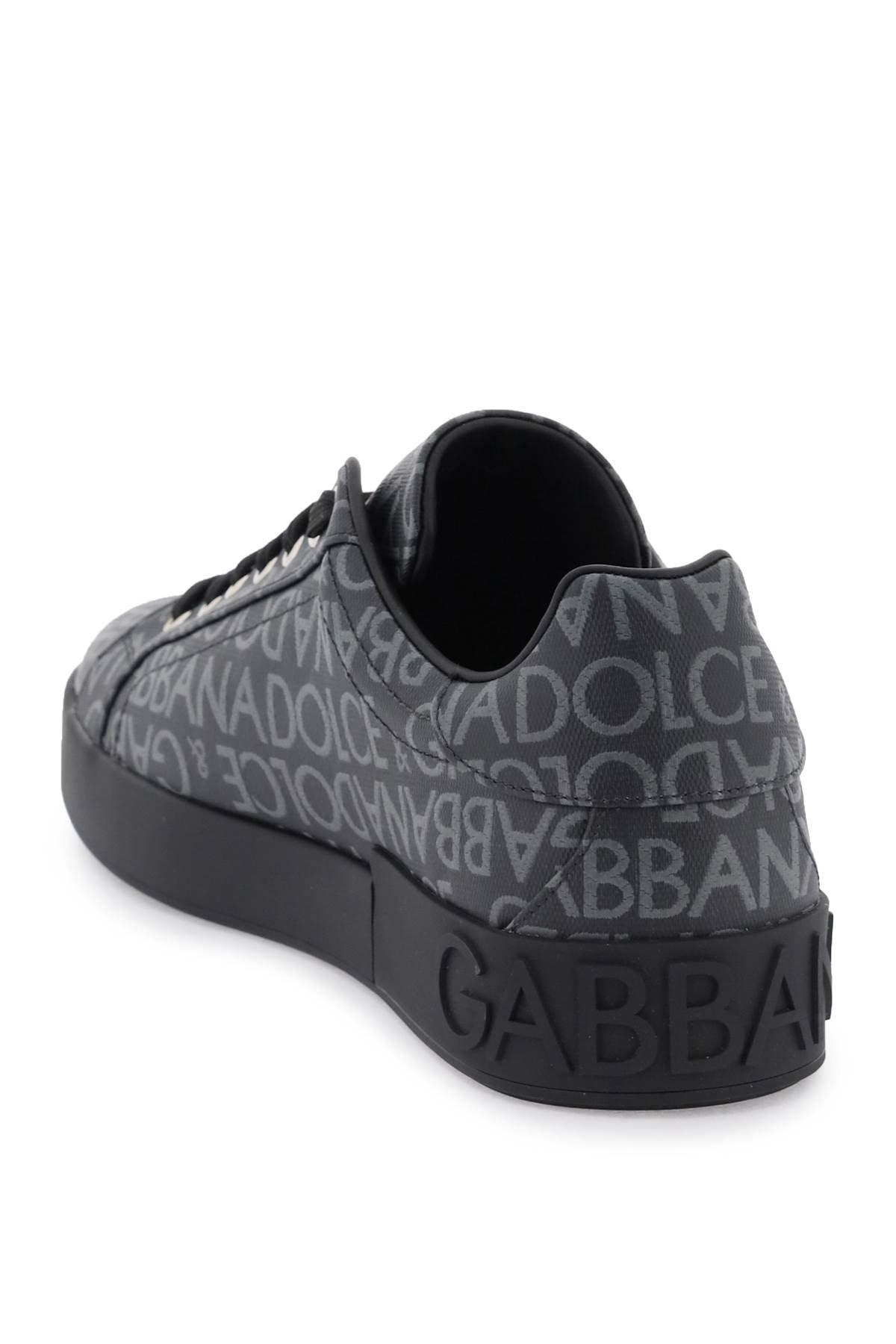 Dolce & gabbana portofino jacquard sneakers