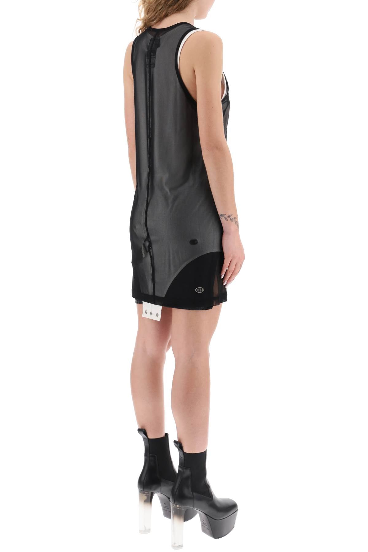 Rick owens 'champion x rick owens' basketball mini dress