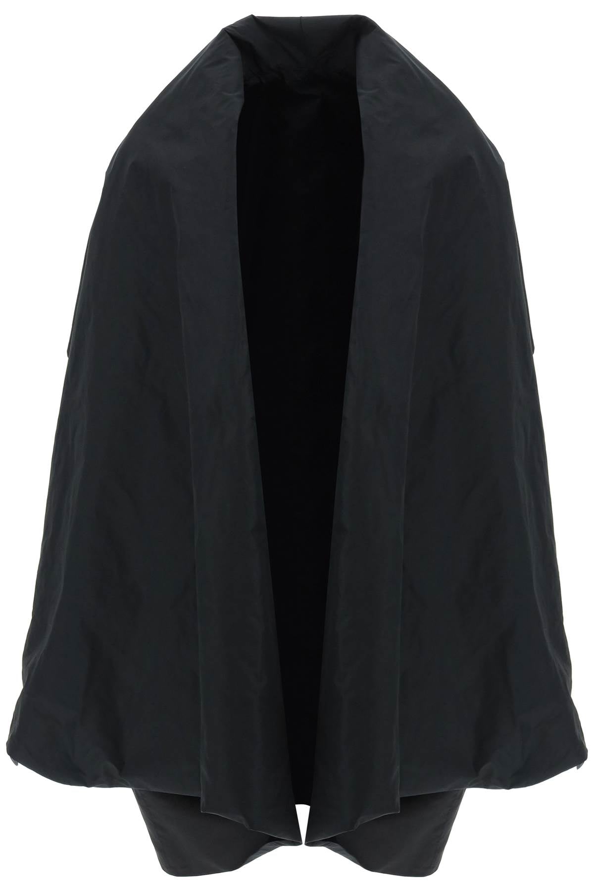 Dolce & gabbana moiré and taffeta cape