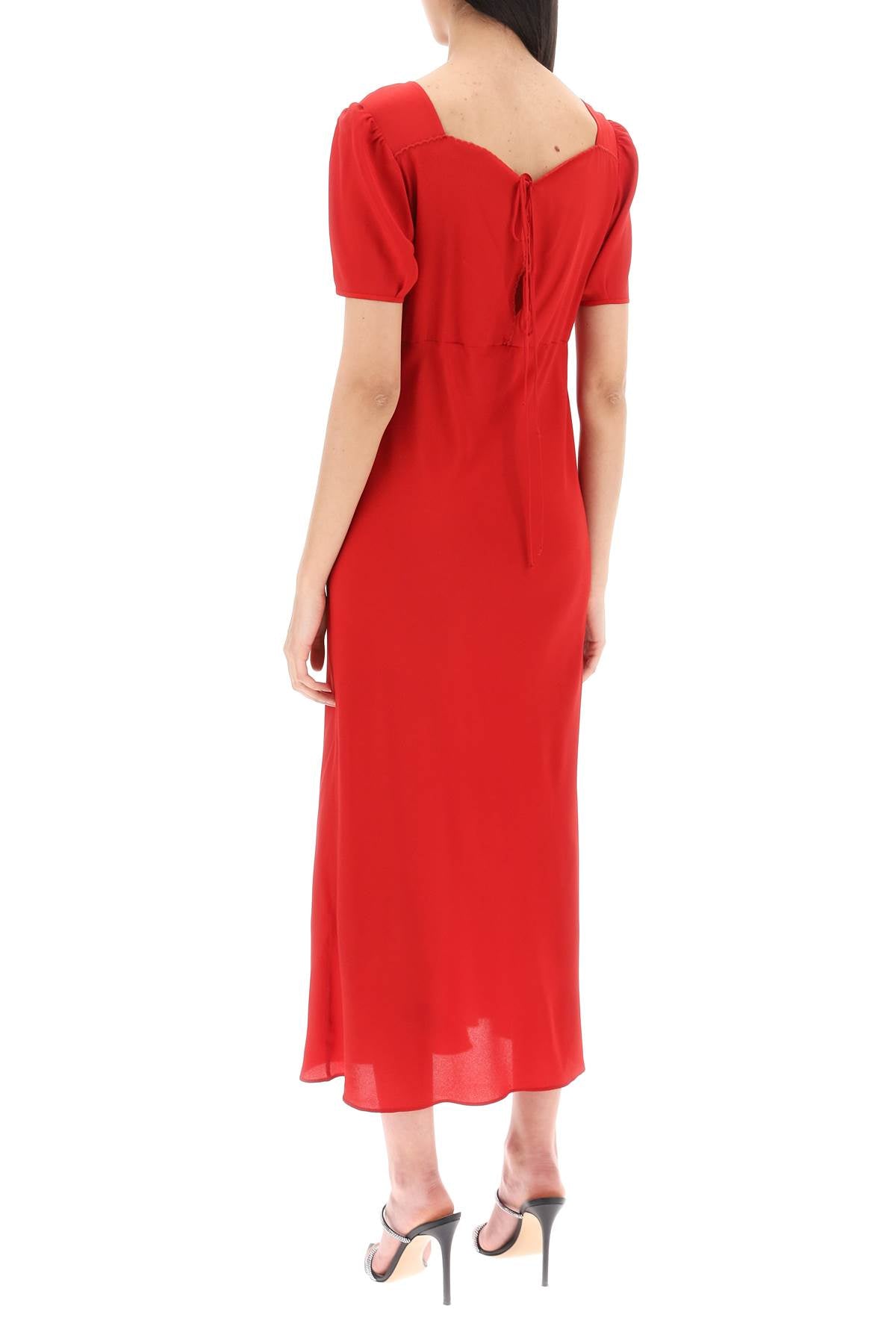 N.21 crepe midi dress