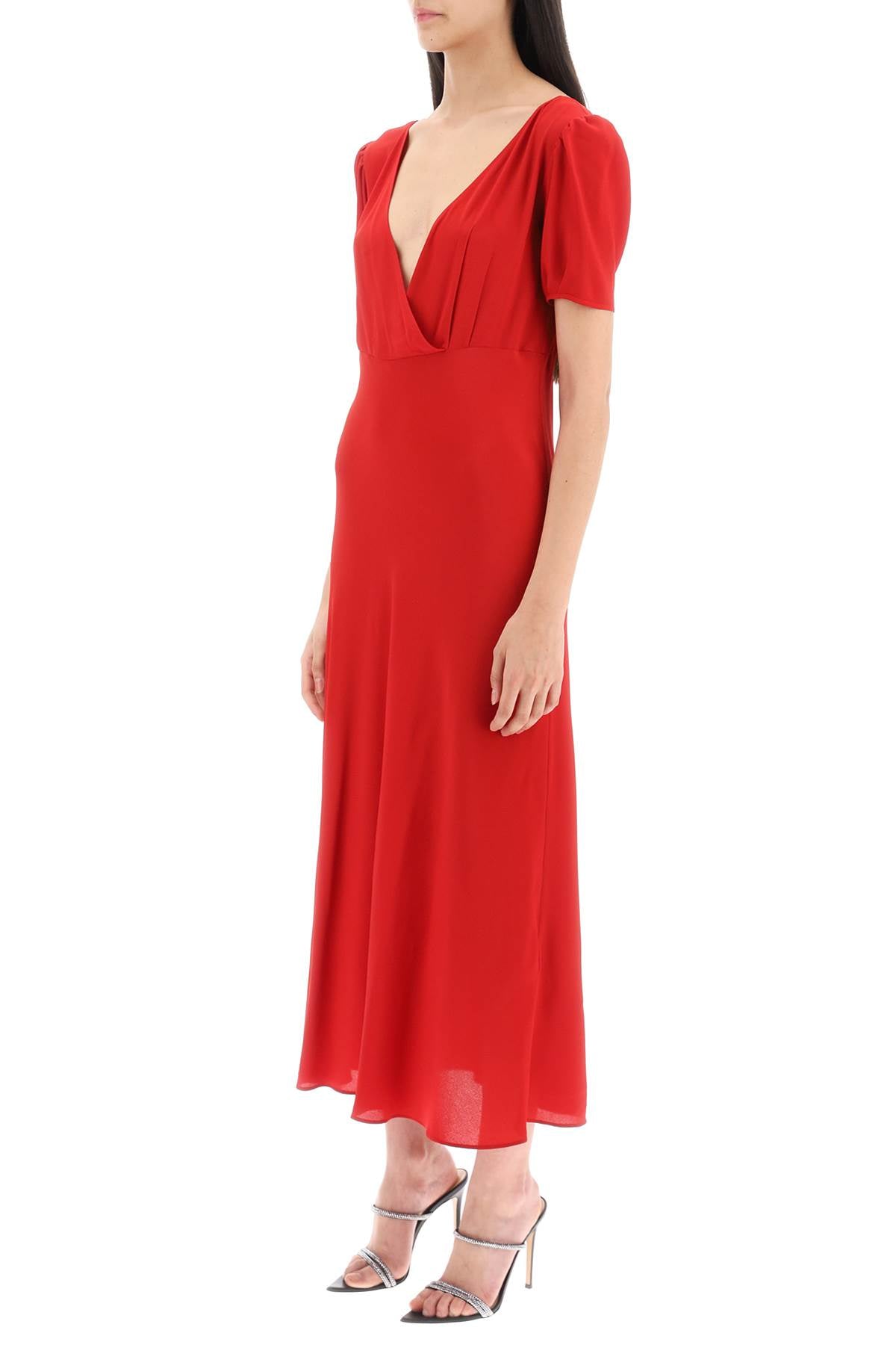 N.21 crepe midi dress