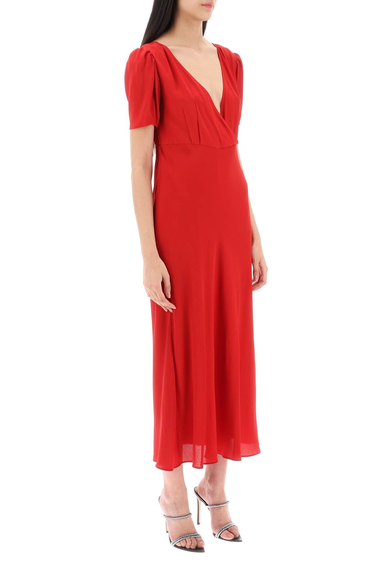 N.21 crepe midi dress