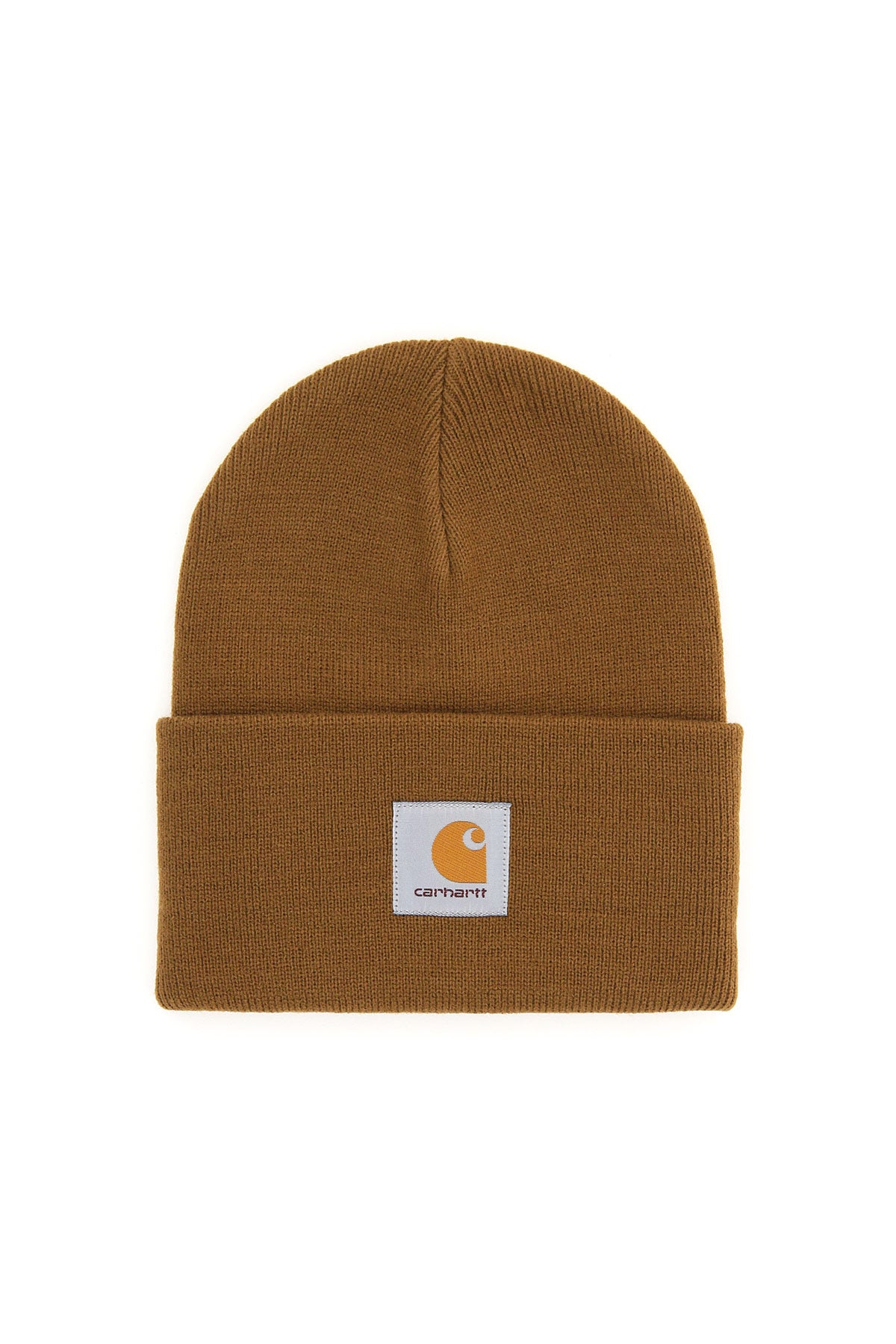 Carhartt wip beanie hat with logo patch