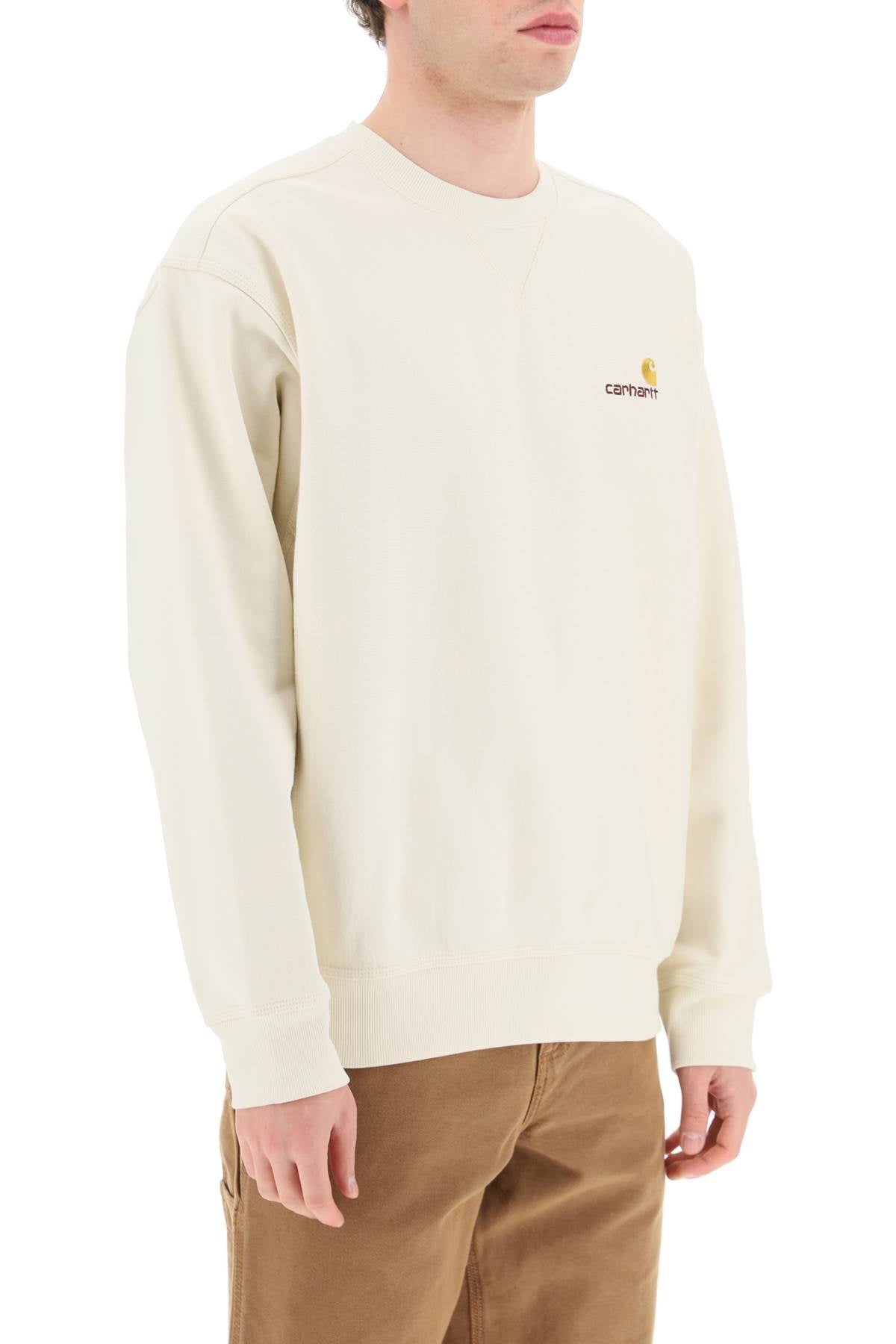 Carhartt wip 'american script' crewneck sweatshirt