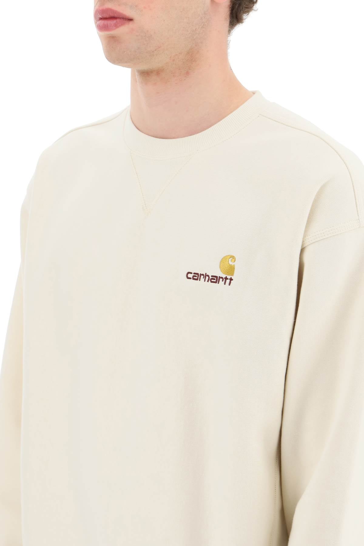 Carhartt wip 'american script' crewneck sweatshirt