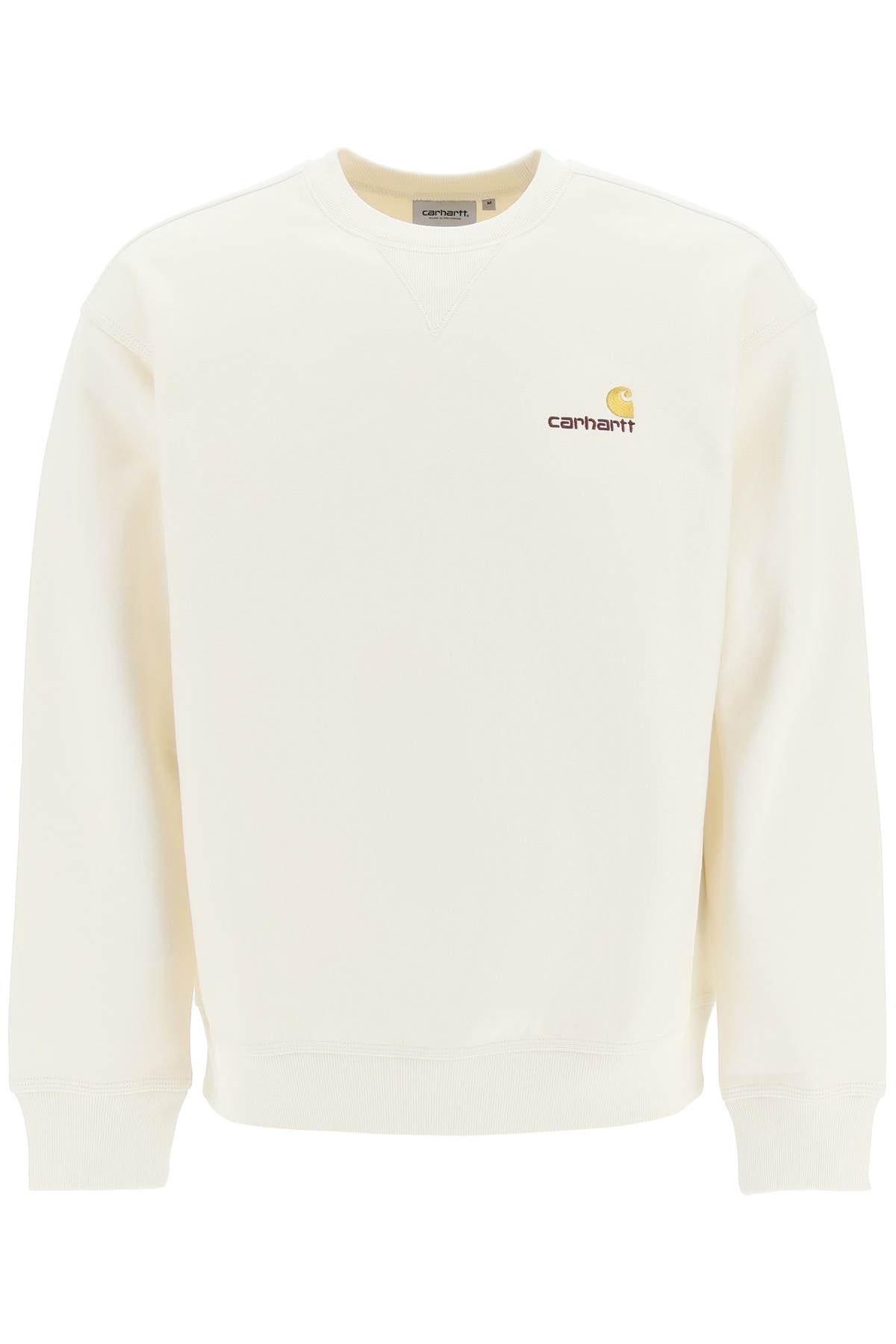 Carhartt wip 'american script' crewneck sweatshirt