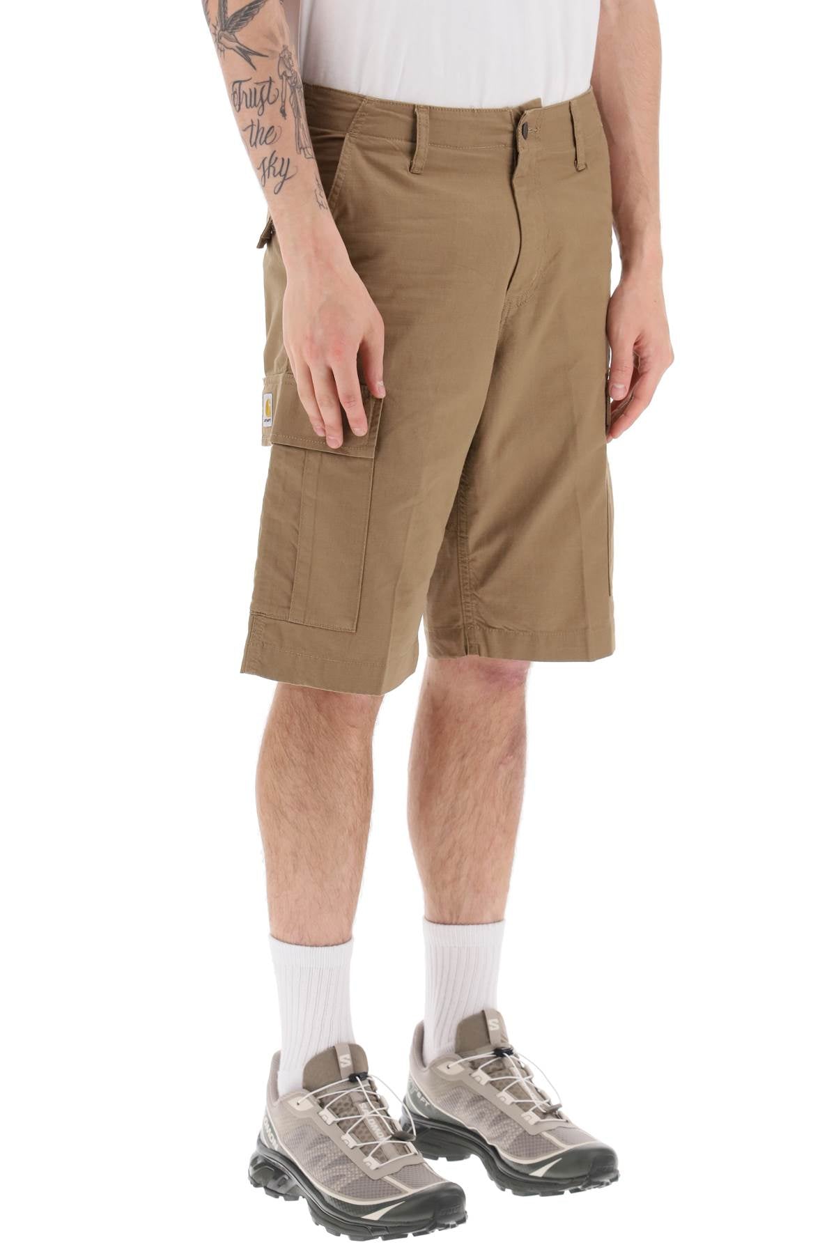 Carhartt wip regular cargo shorts in ripstop cotton