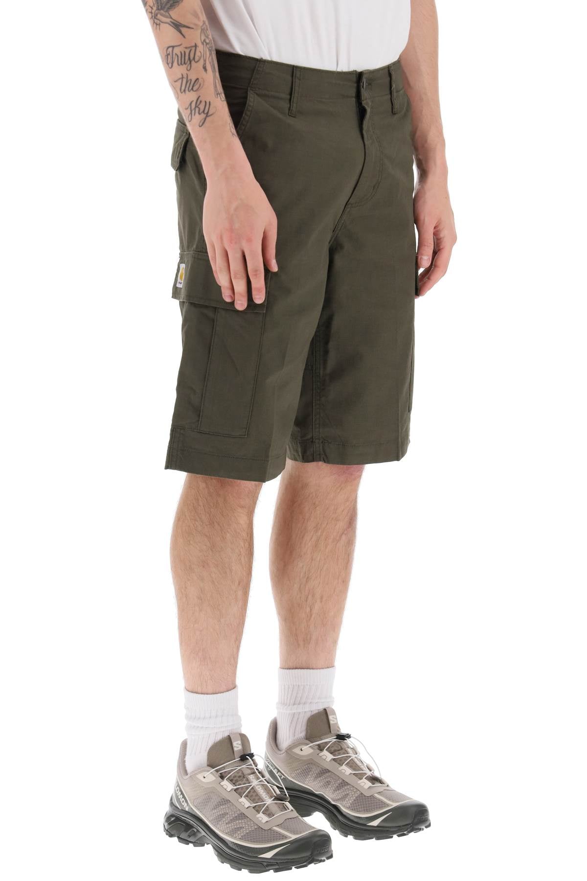 Carhartt wip regular cargo shorts in ripstop cotton