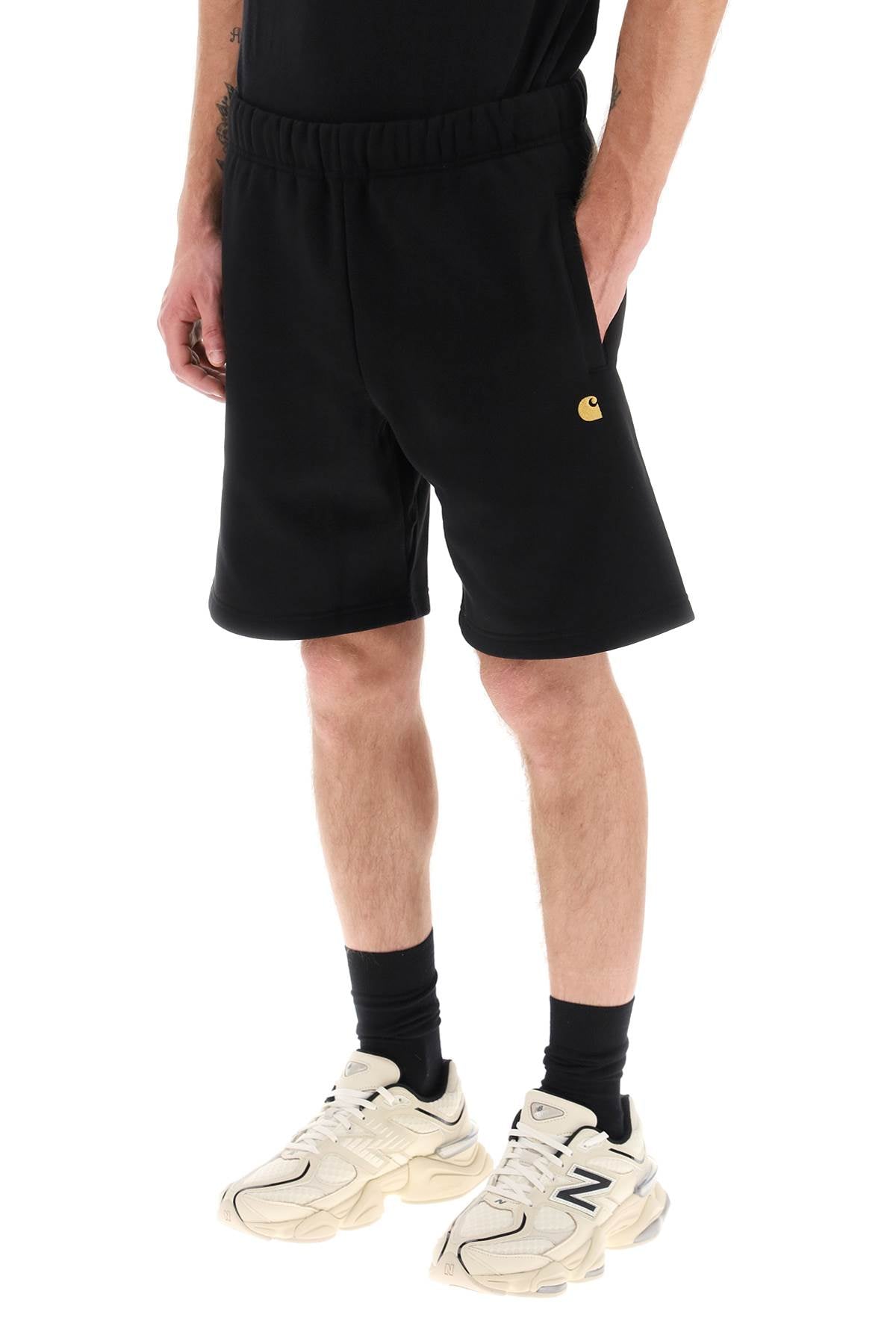 Carhartt wip chase sweat shorts