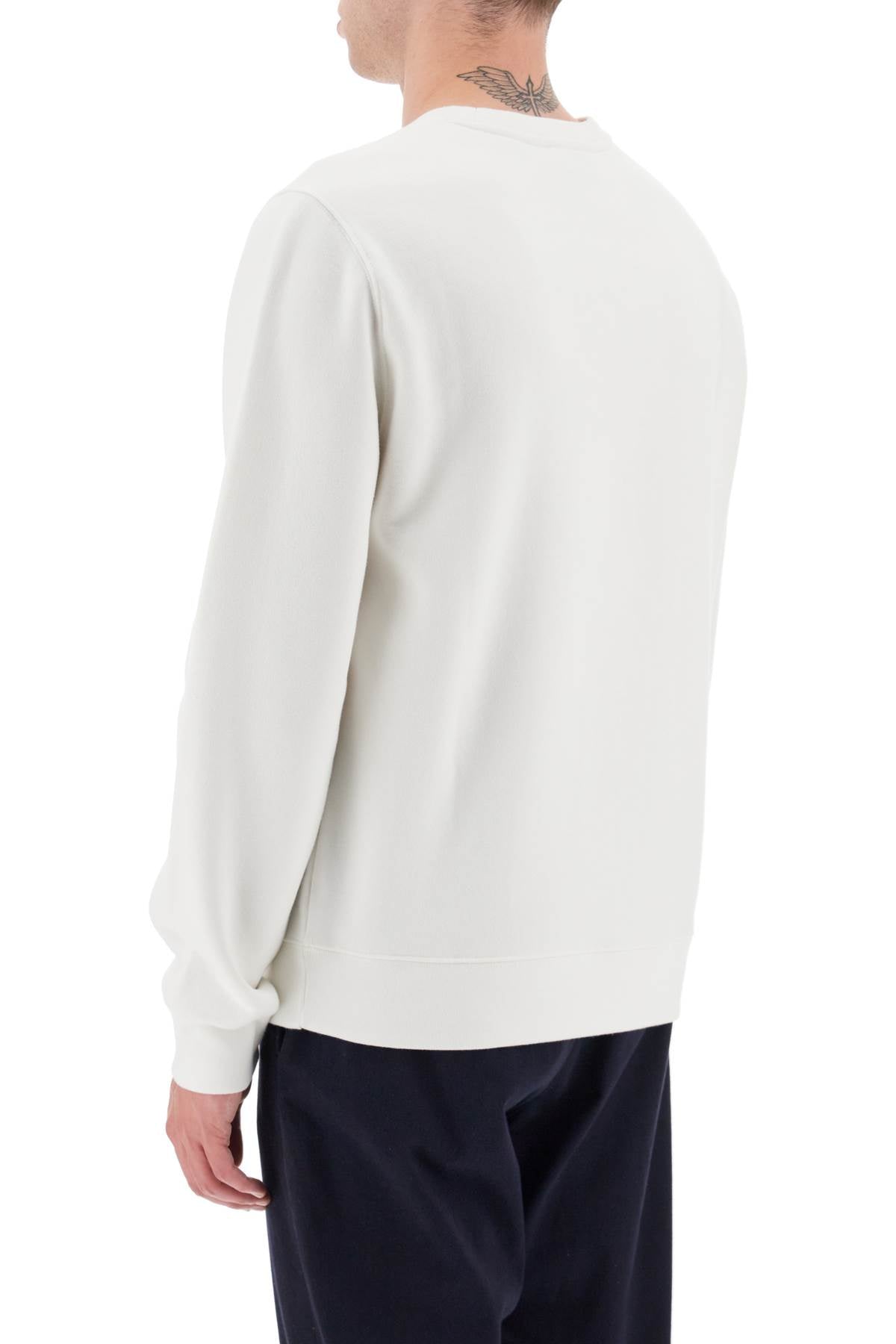 Maison kitsune crew-neck sweatshirt