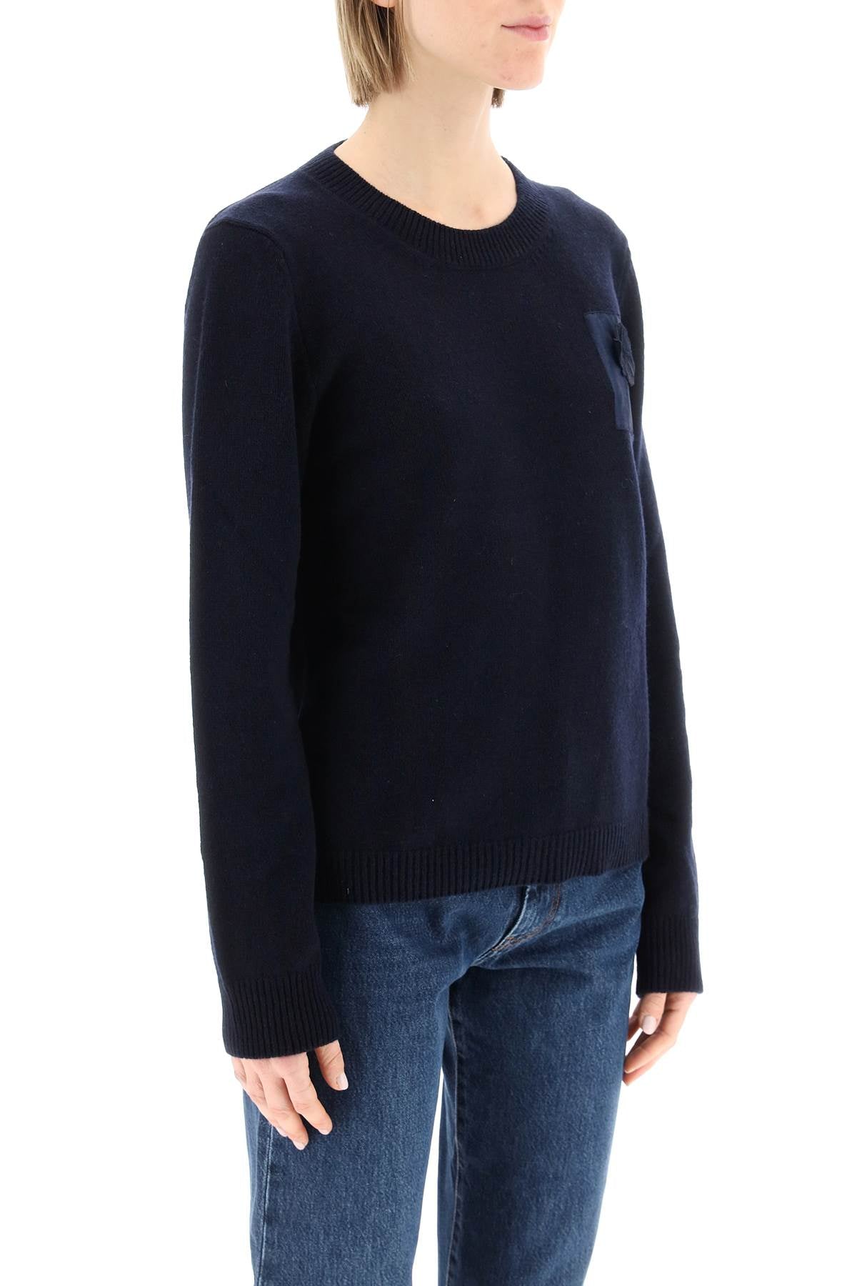 Cecilie bahnsen 'ivory' sweater