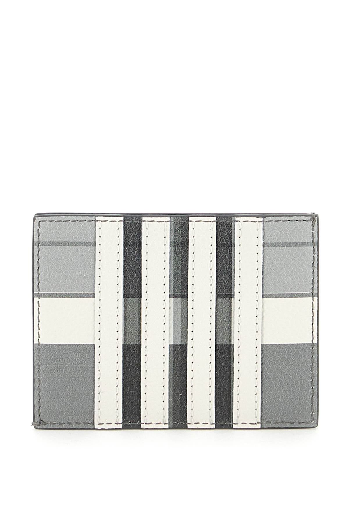 Thom browne 4-bar motif cardholder