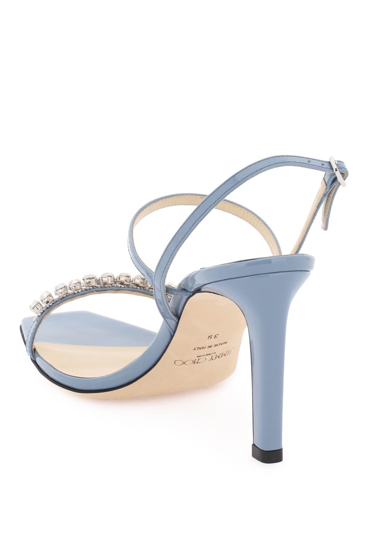 Jimmy choo 'meira 85' sandals - ALPHA PANTHEON Opulencia Elegante | Unveiling the Premier Destination for Designer Fashion & Luxury Apparel