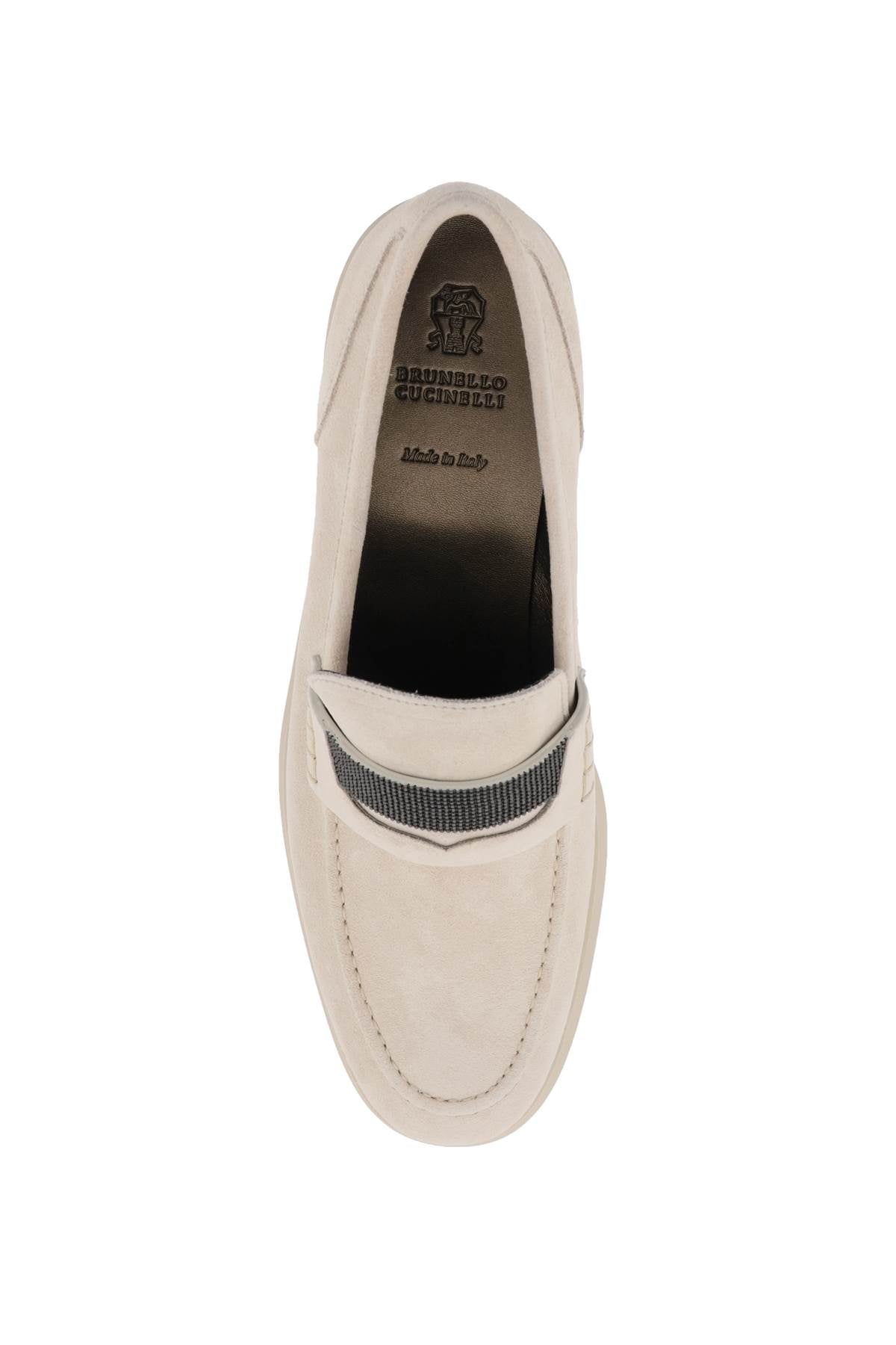 Brunello cucinelli suede penny loafers - ALPHA PANTHEON Opulencia Elegante | Unveiling the Premier Destination for Designer Fashion & Luxury Apparel