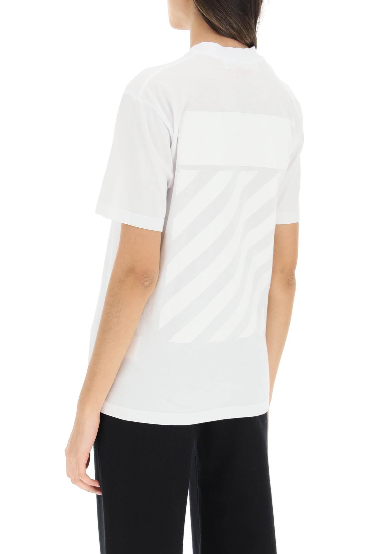 Off-white 'diag' print t-shirt