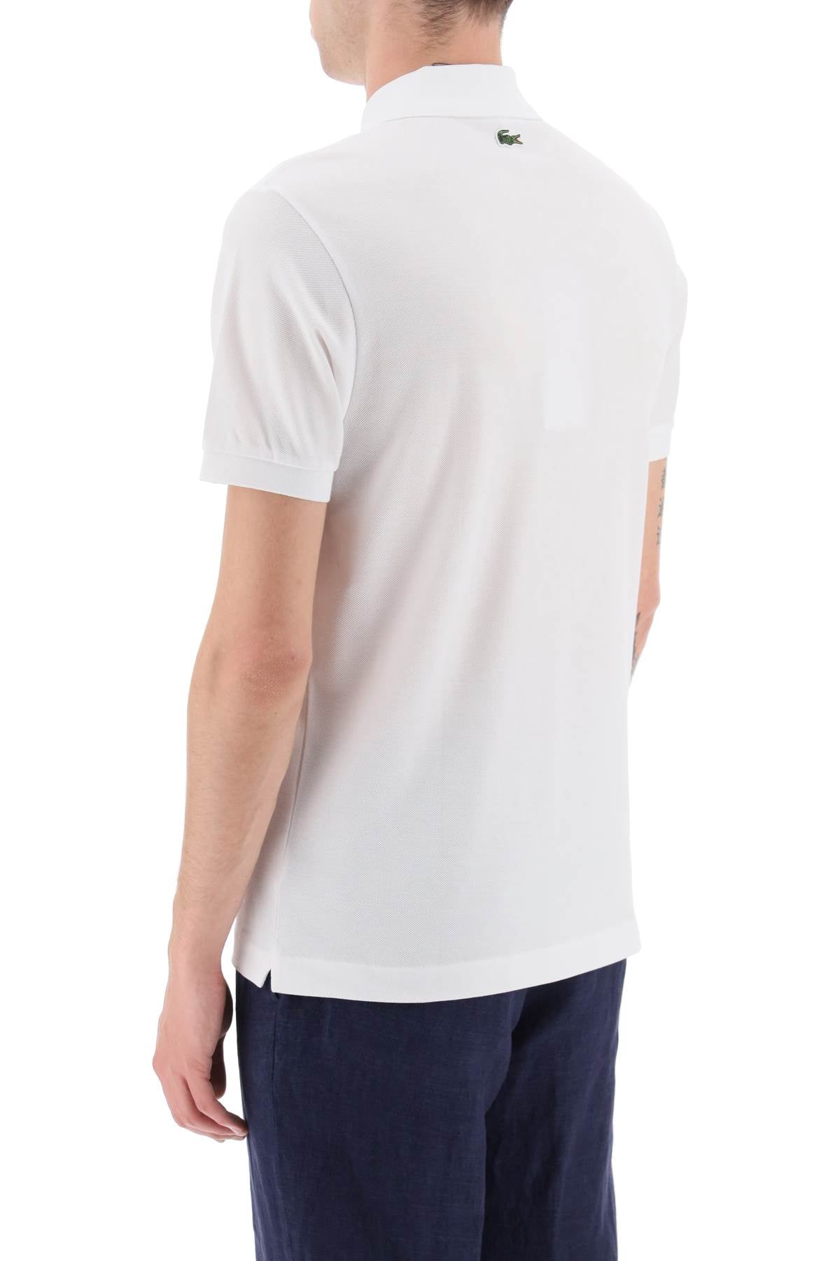 Lacoste netflix sex education polo shirt in organic cotton classic fit