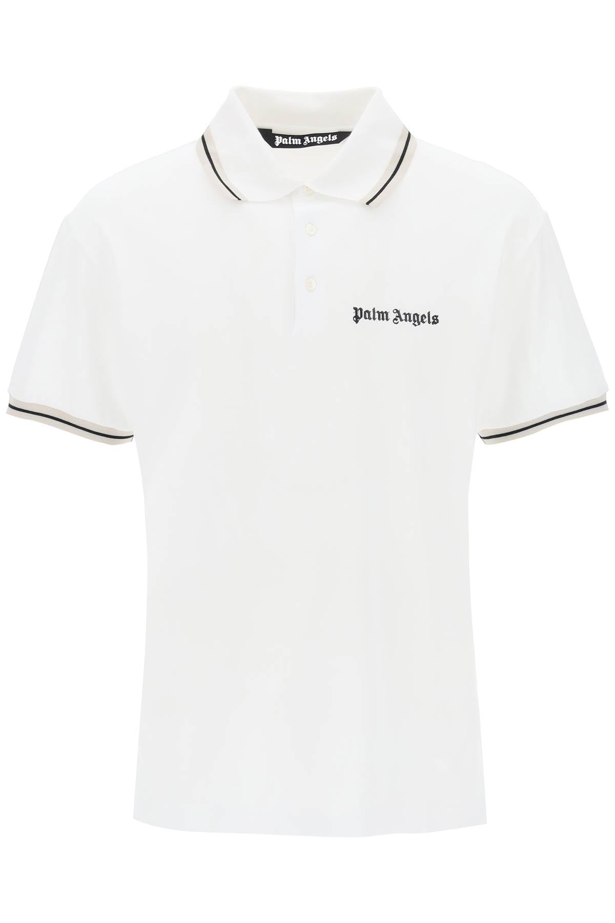 Palm angels classic logo polo shirt