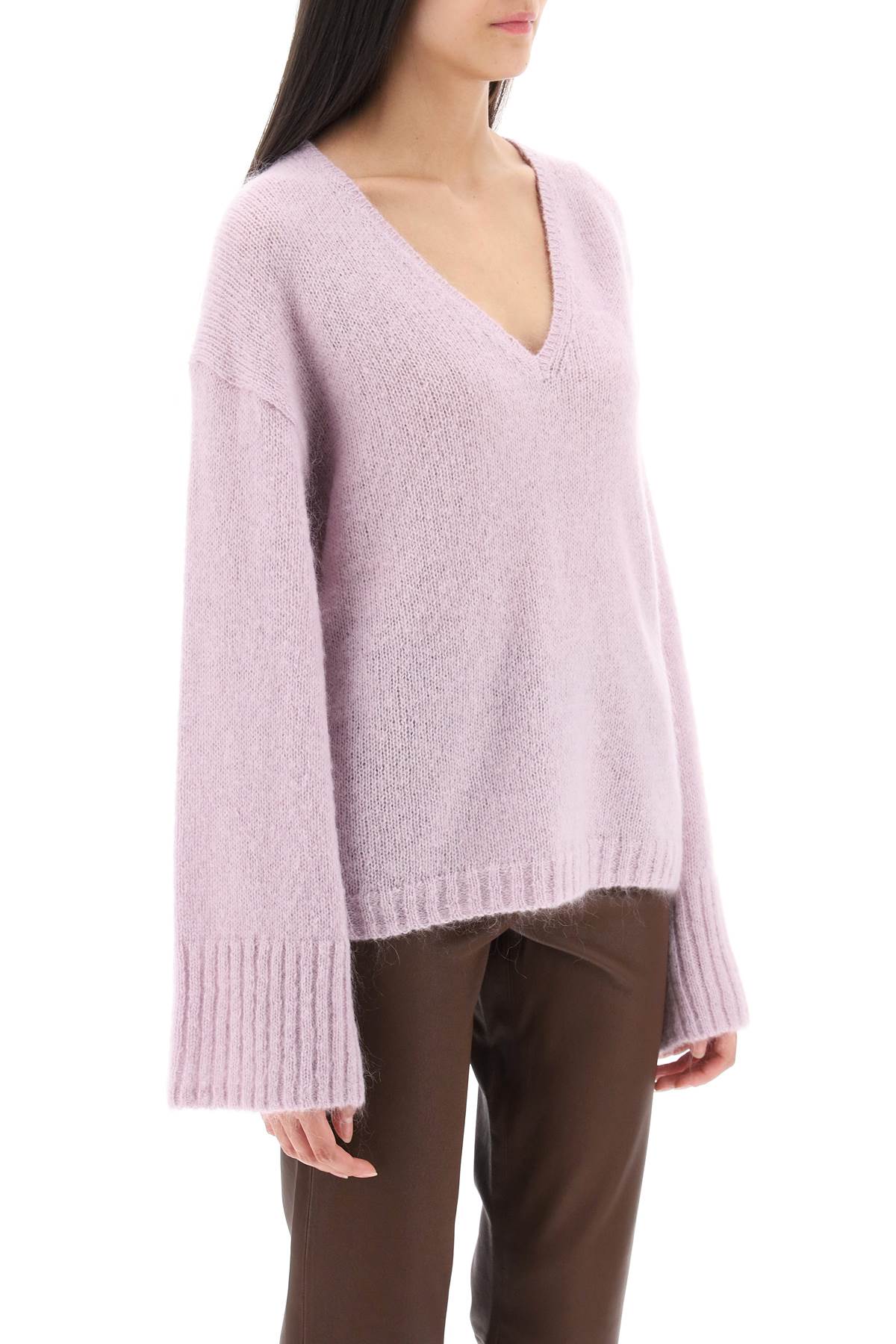 By malene birger wool and mohair cimone sweater