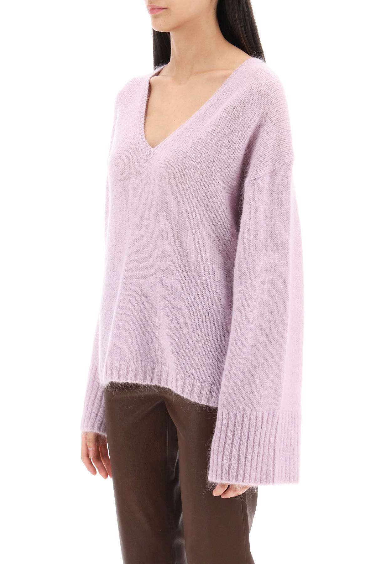 By malene birger wool and mohair cimone sweater