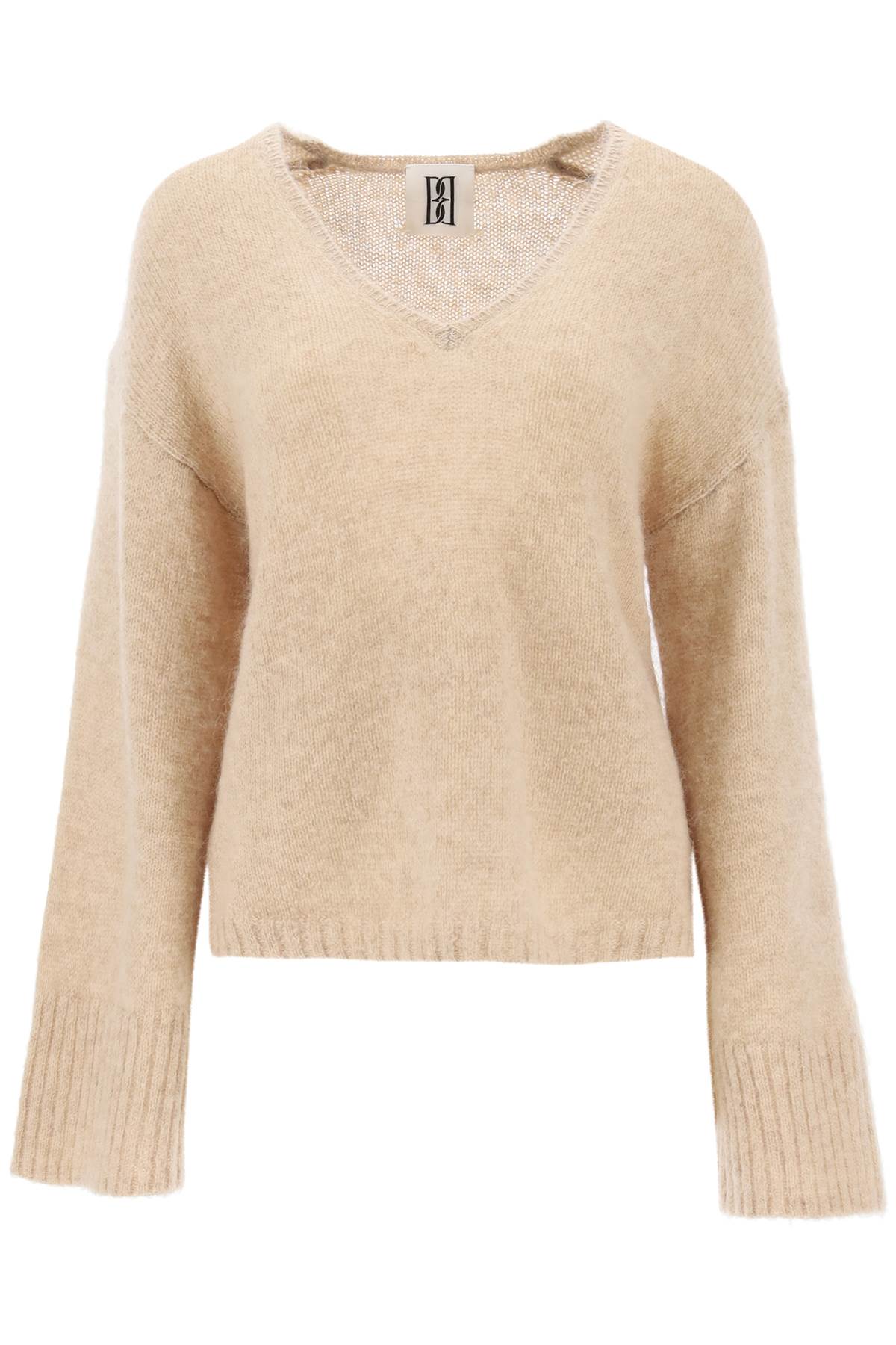 By malene birger wool and mohair cimone sweater