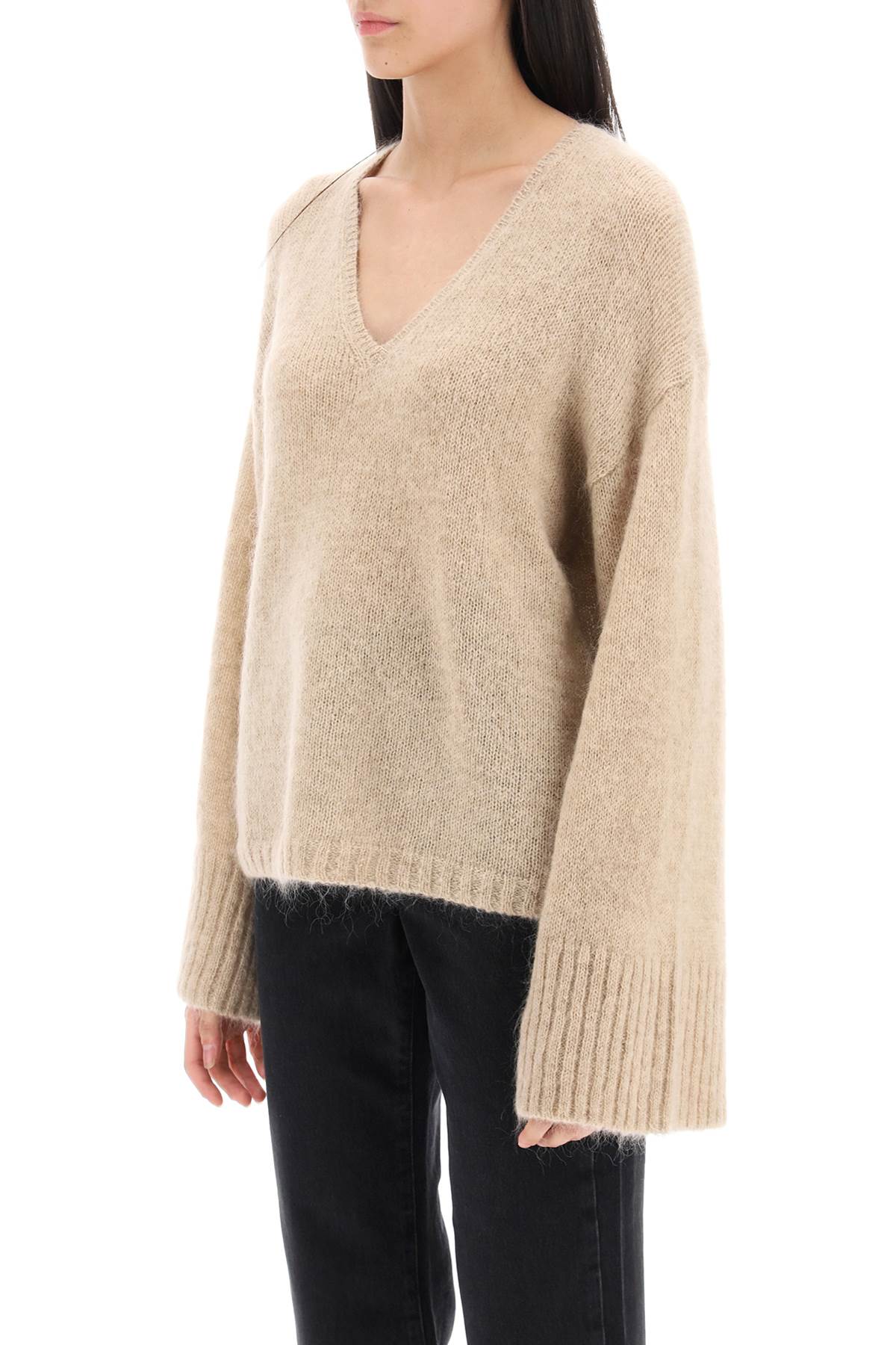 By malene birger wool and mohair cimone sweater