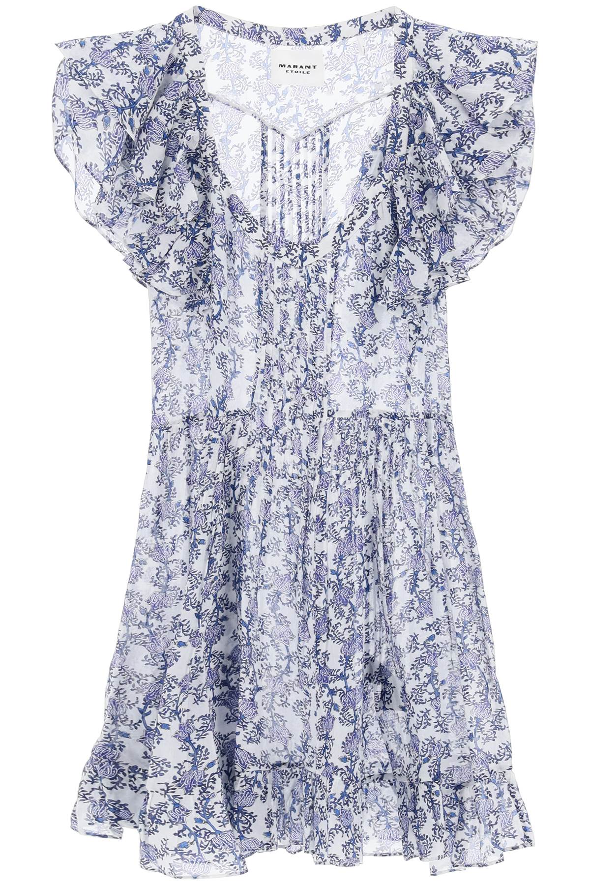 Isabel marant etoile 'gordana' dress with floral motif