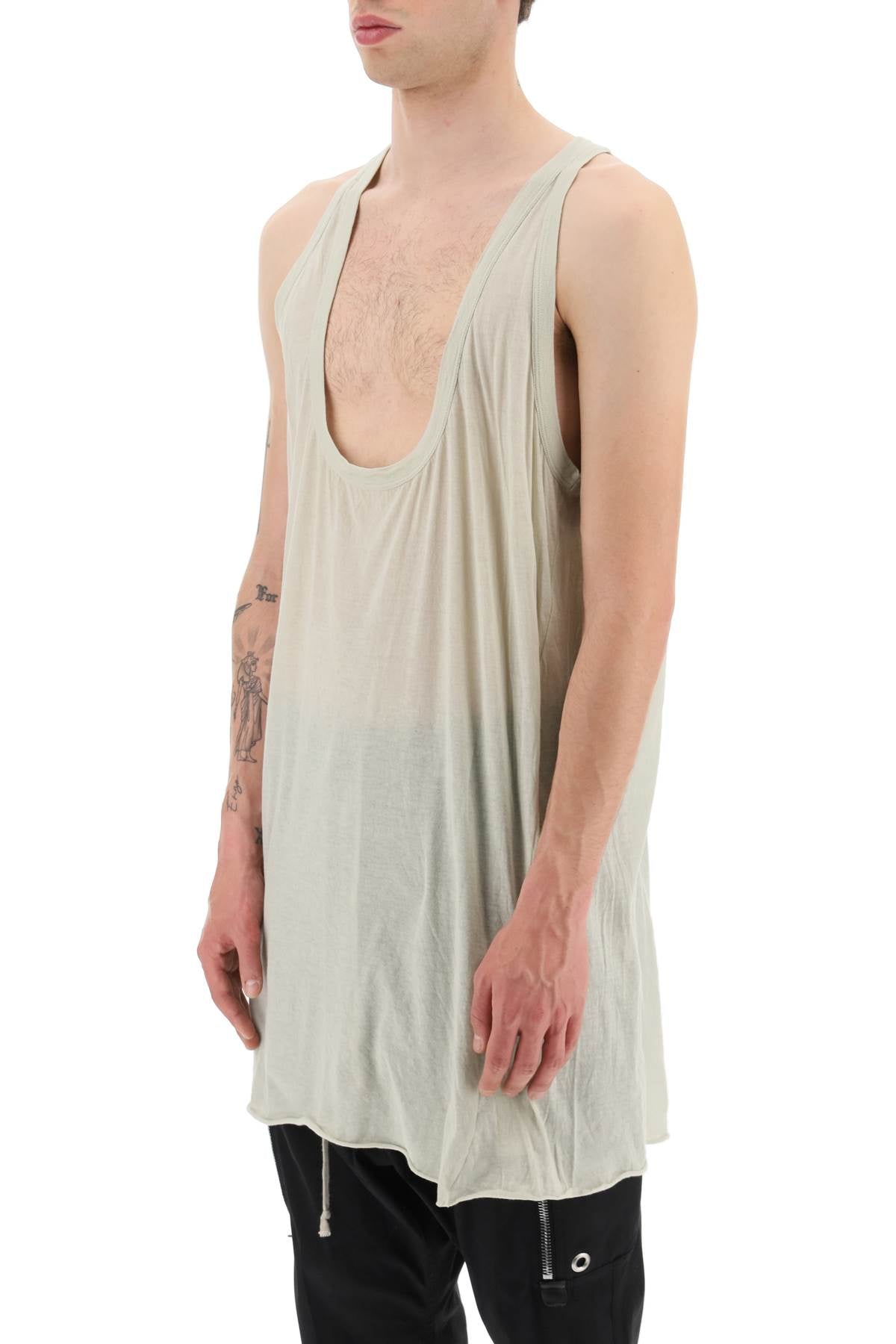 Rick owens 'fog' long tank top