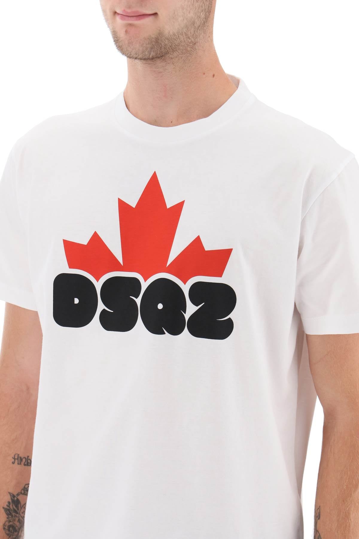 Dsquared2 printed t-shirt