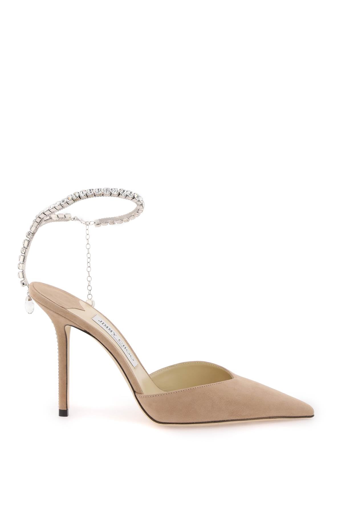 Jimmy choo 'saeda' 100 suede pumps