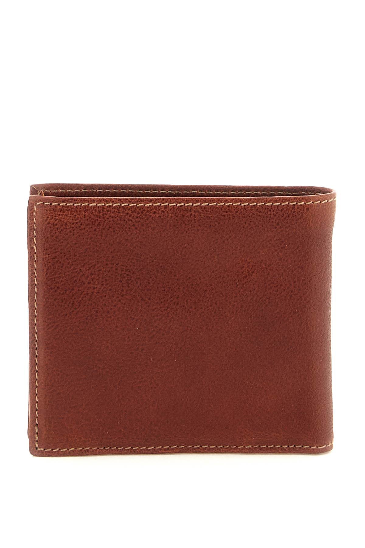 Il bisonte leather bifold wallet