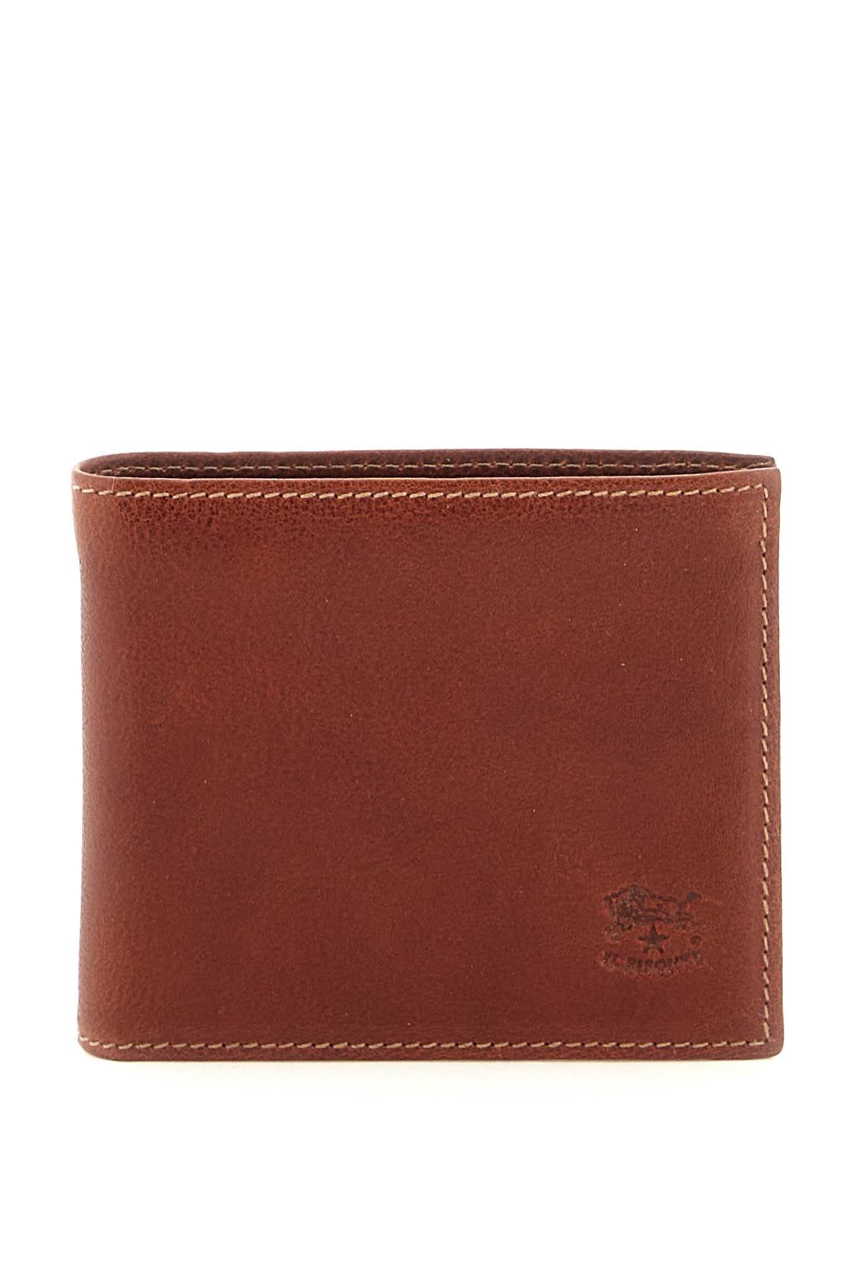 Il bisonte leather bifold wallet