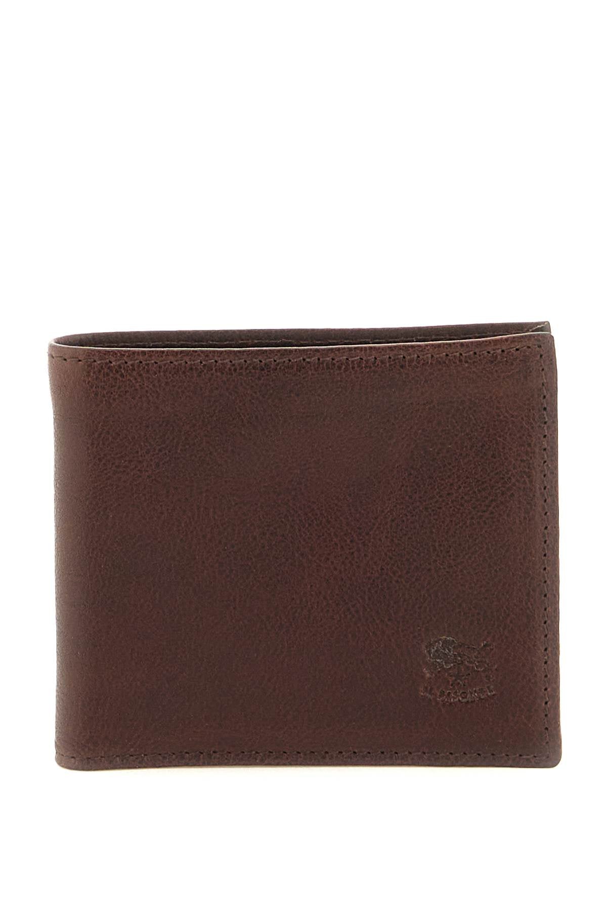 Il bisonte leather bifold wallet