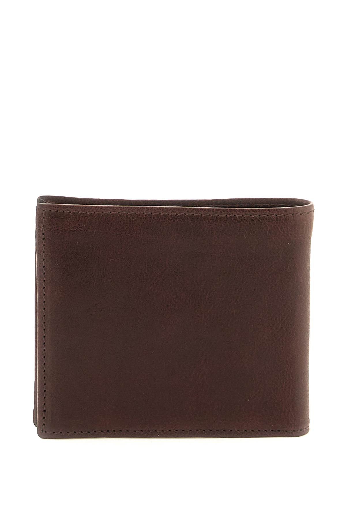 Il bisonte leather bifold wallet