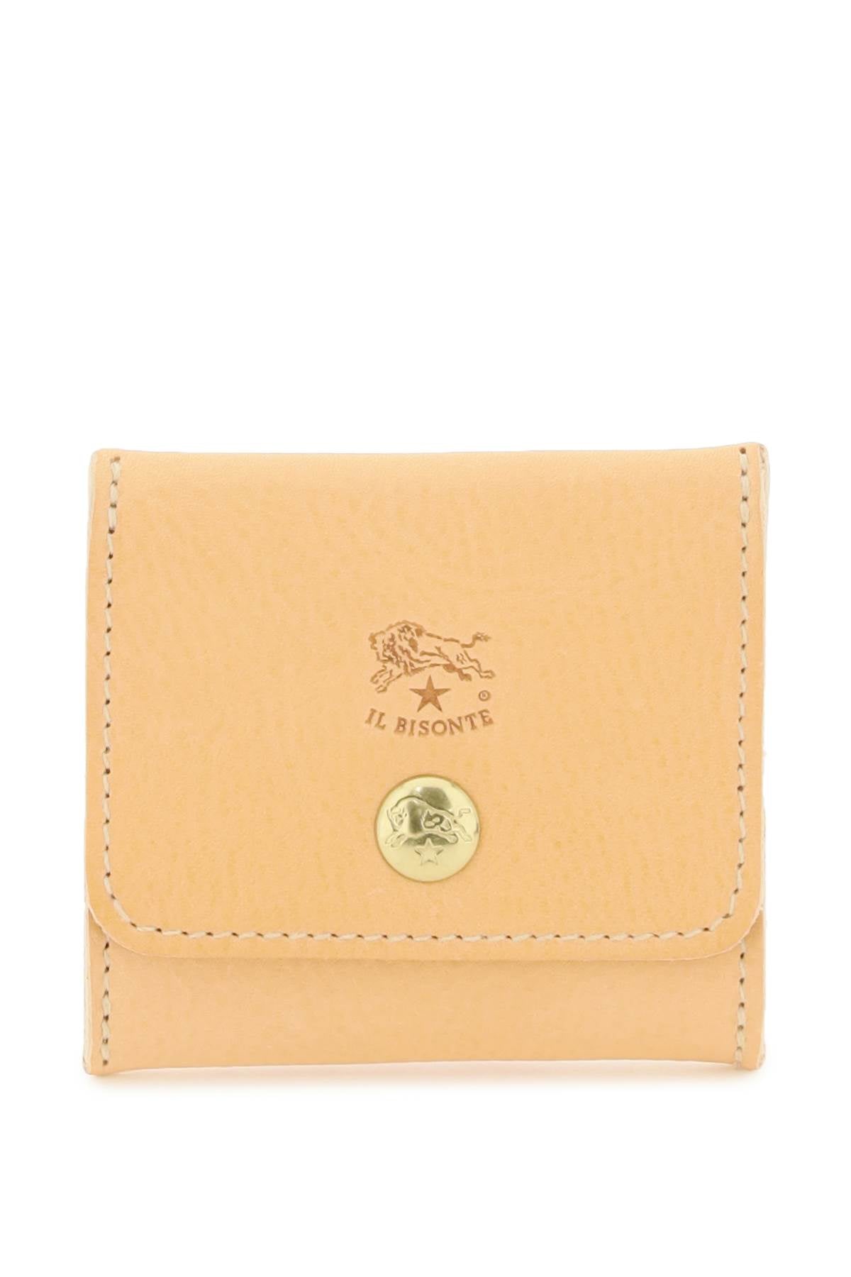 Il bisonte soft calf leather coin purse