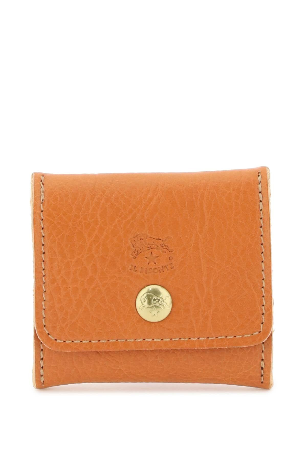 Il bisonte soft calf leather coin purse