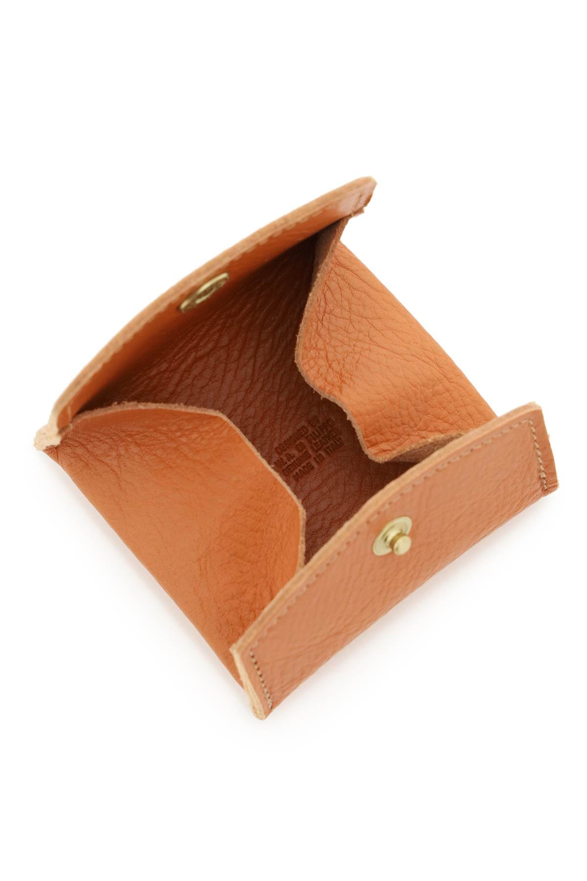 Il bisonte soft calf leather coin purse