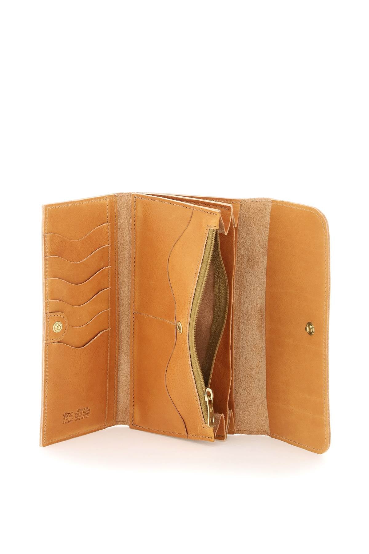 Il bisonte leather wallet