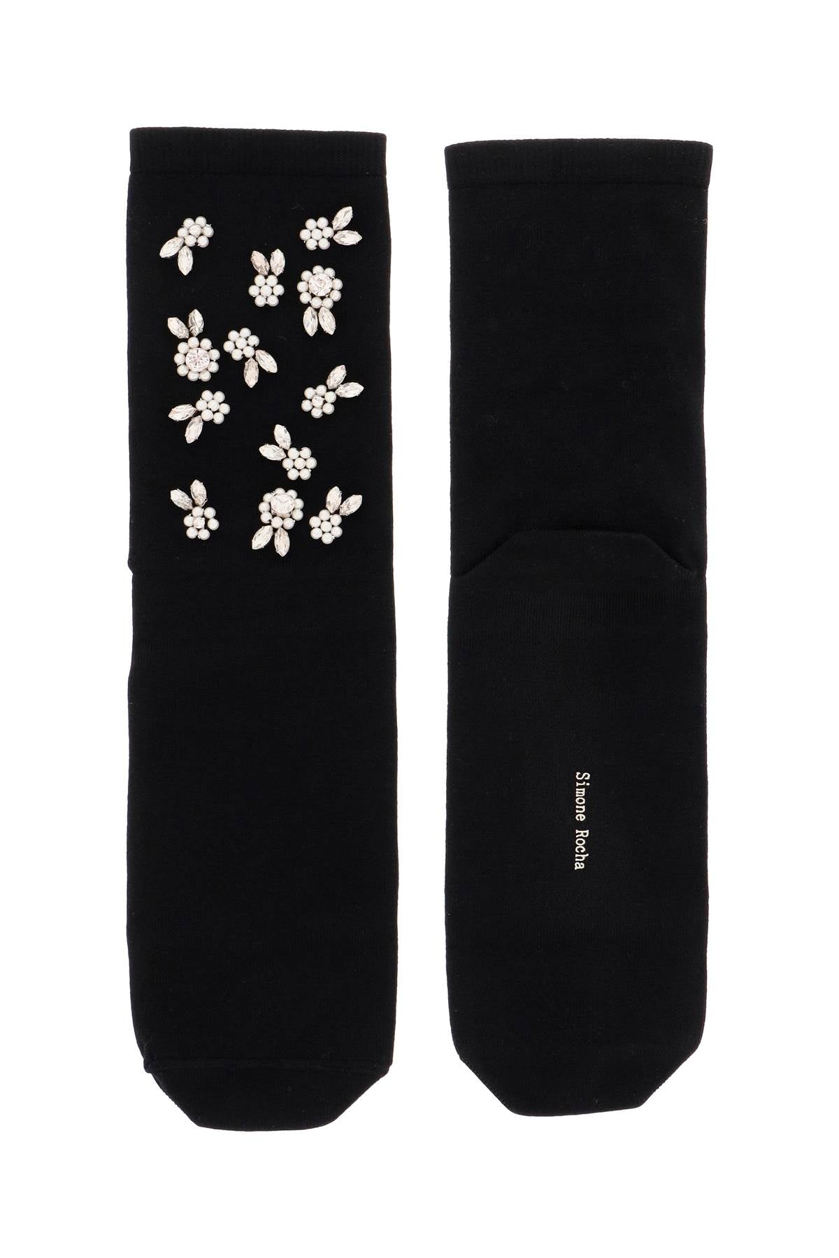 Simone rocha crystals socks