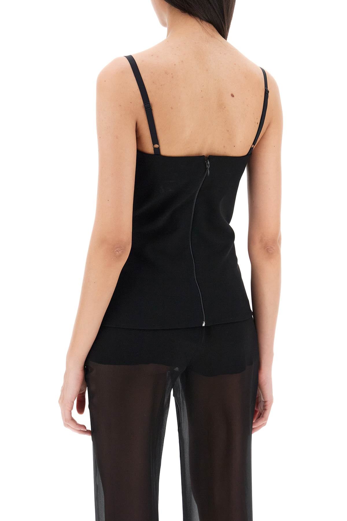 Nensi dojaka cut-out top with padded cup