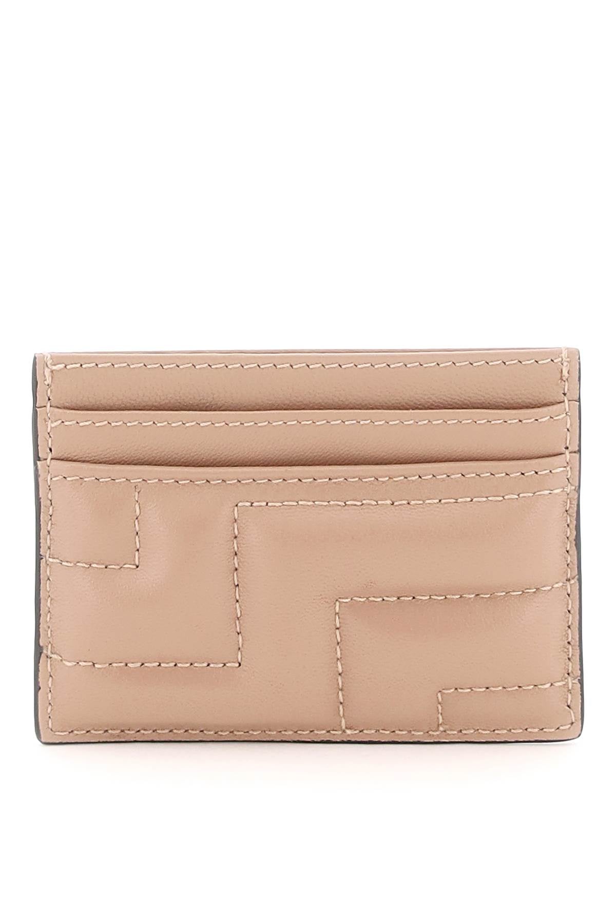 Jimmy choo quilted nappa leather card holder