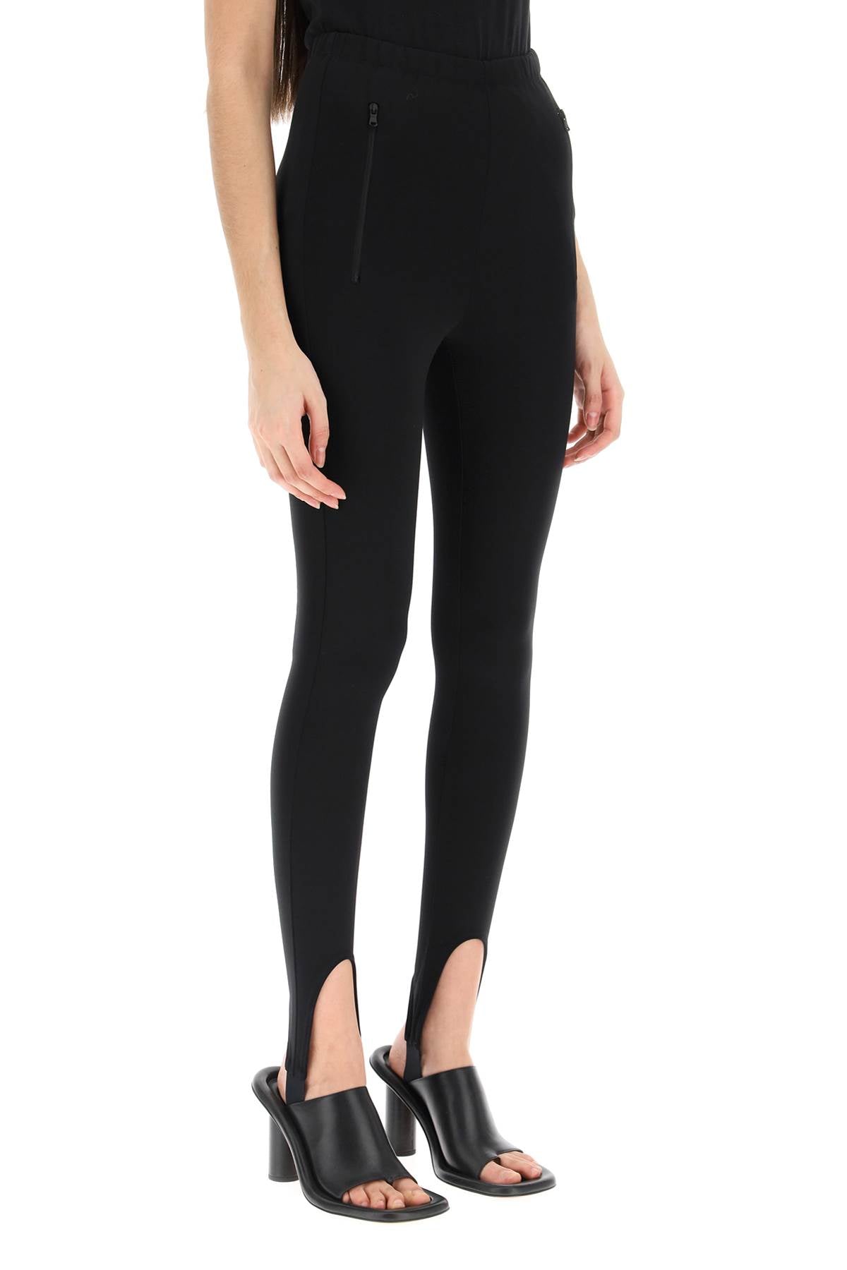 Wardrobe.nyc high-waisted stirrup leggings